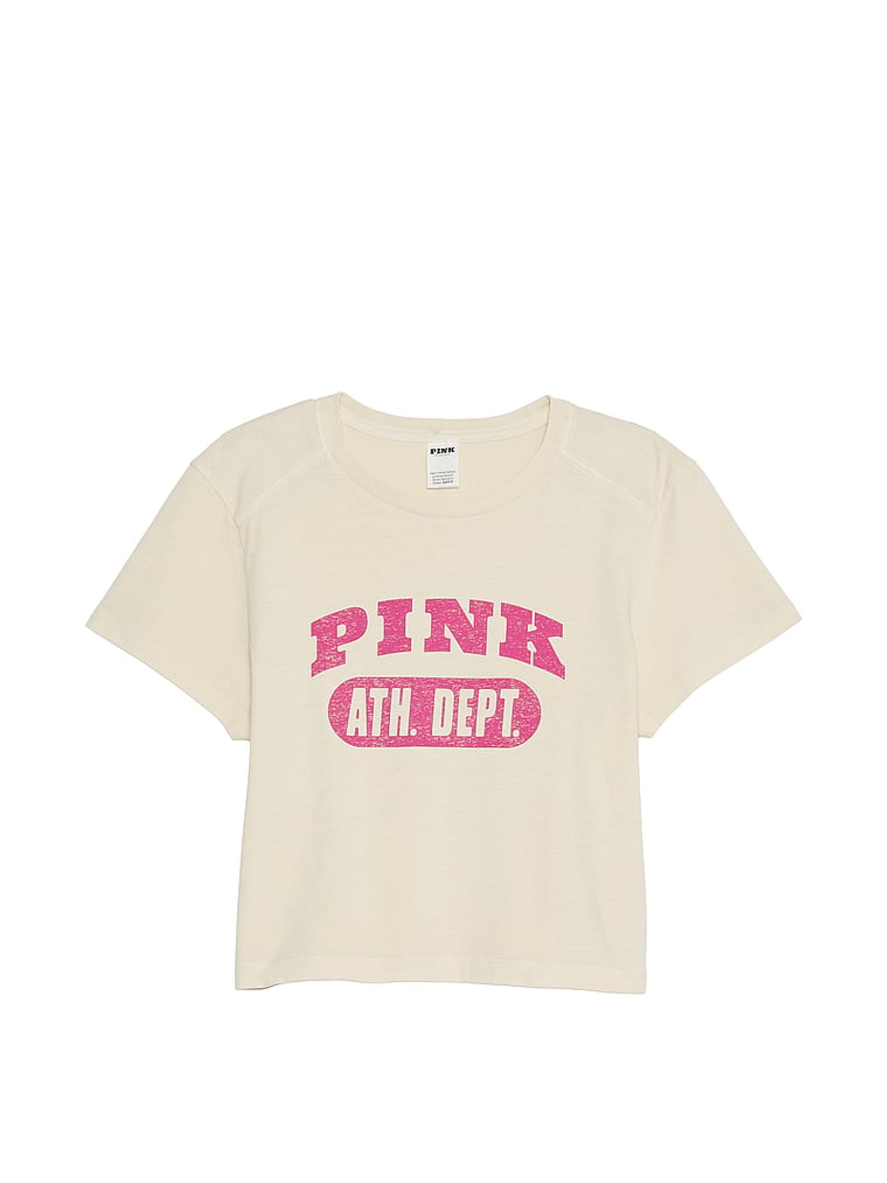 White Shell Crop Dreamer T-Shirt - Image 3 of 3