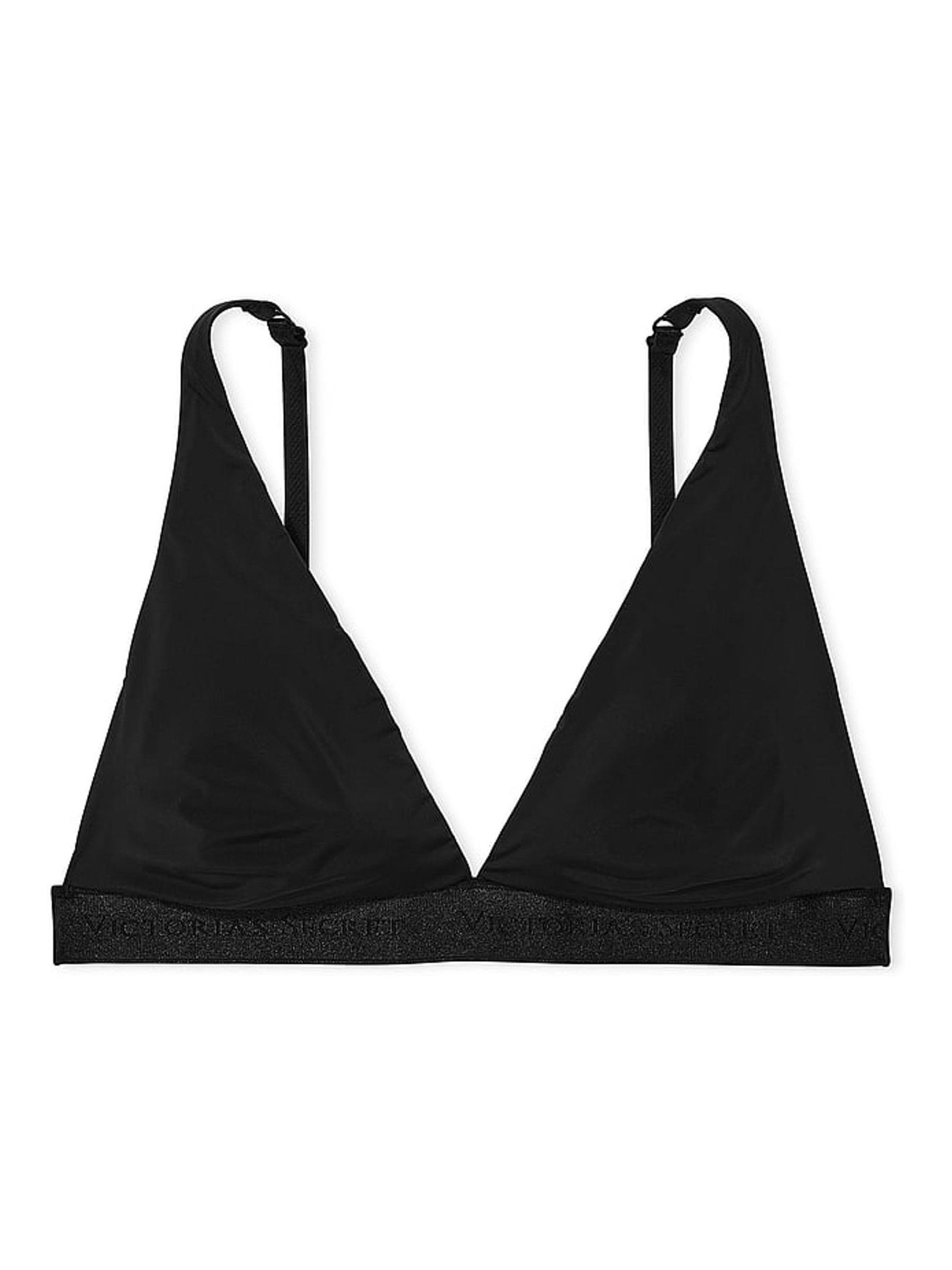 Black Logo Bralette - Image 3 of 3