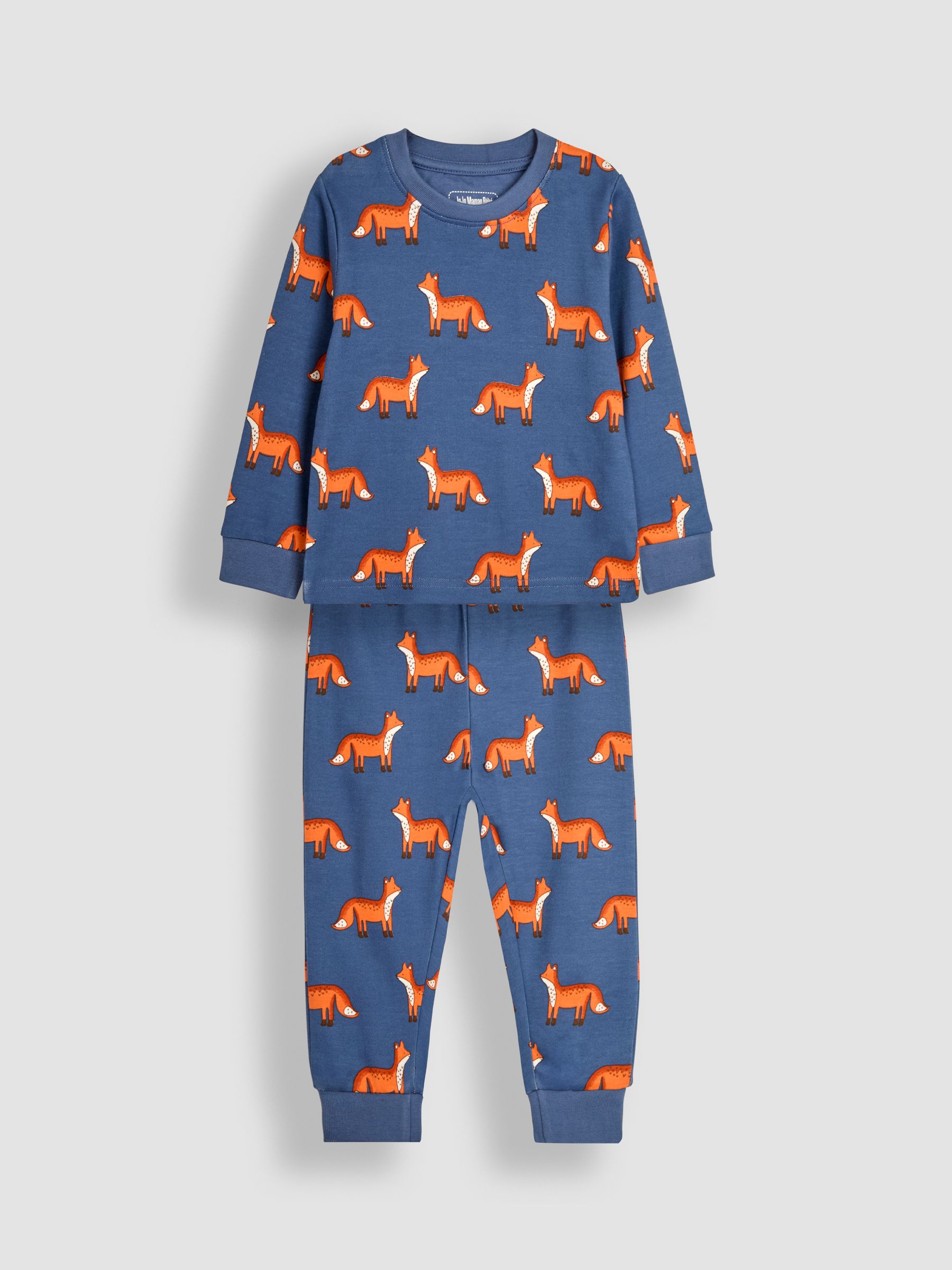 Blue Fox Jersey Pyjamas - Image 1 of 5