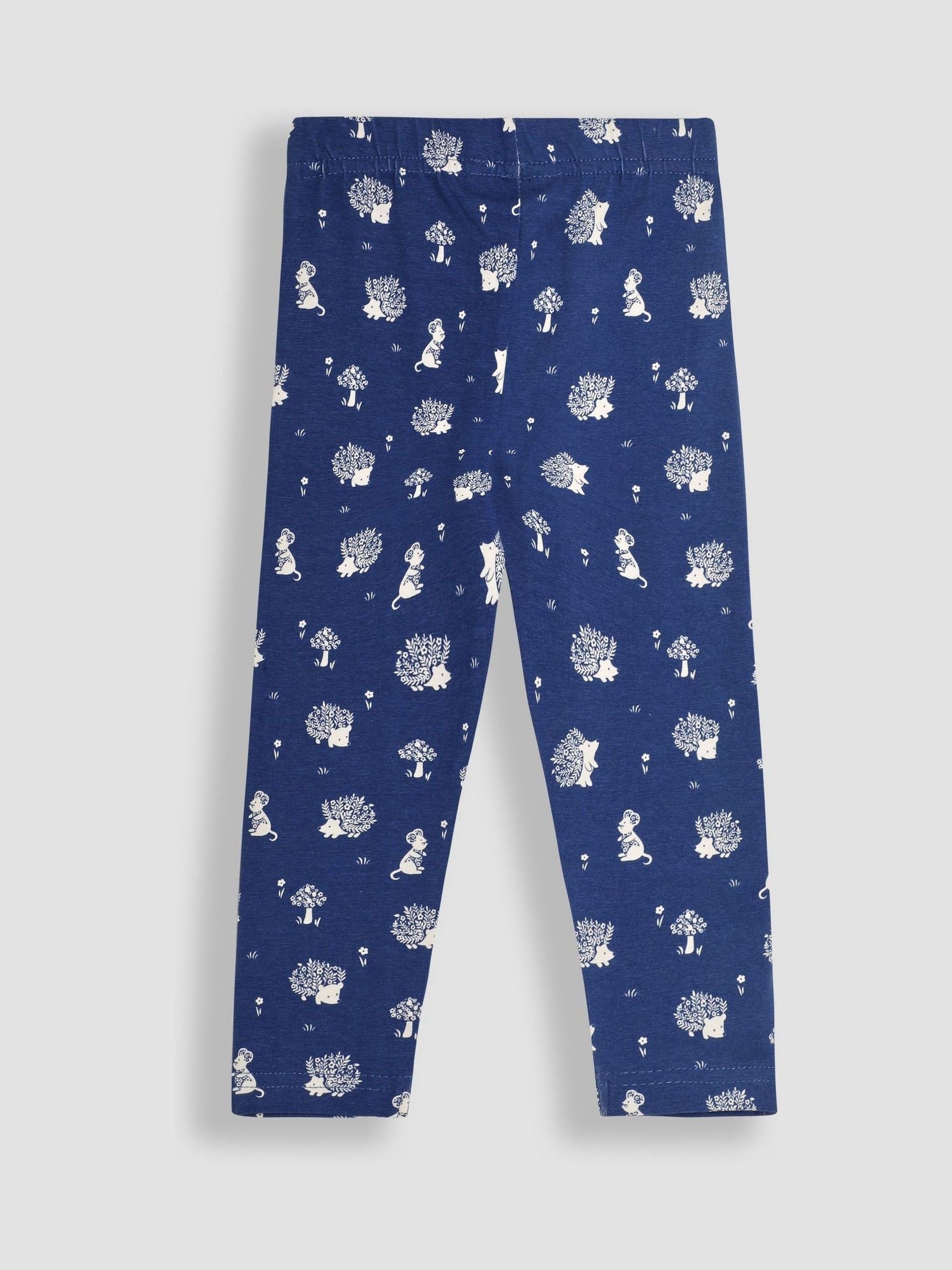 Pink Hedgehog Appliqué Tulle Frill Sweatshirt & Leggings Set - Image 7 of 7