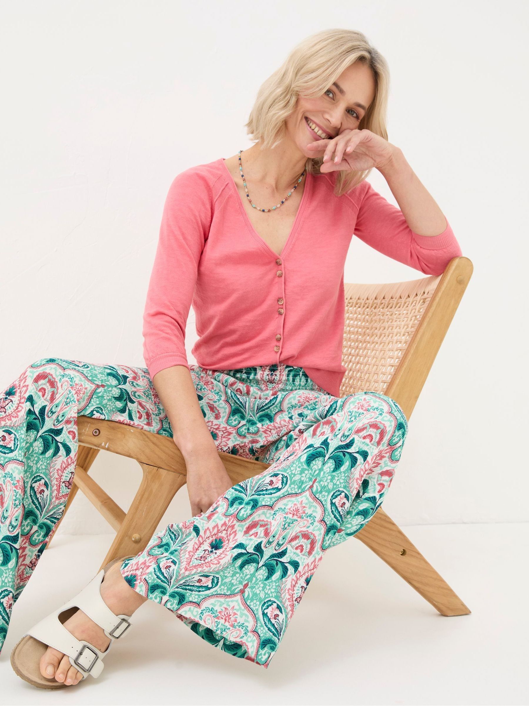Rose Pink Cardigan - Image 4 of 4
