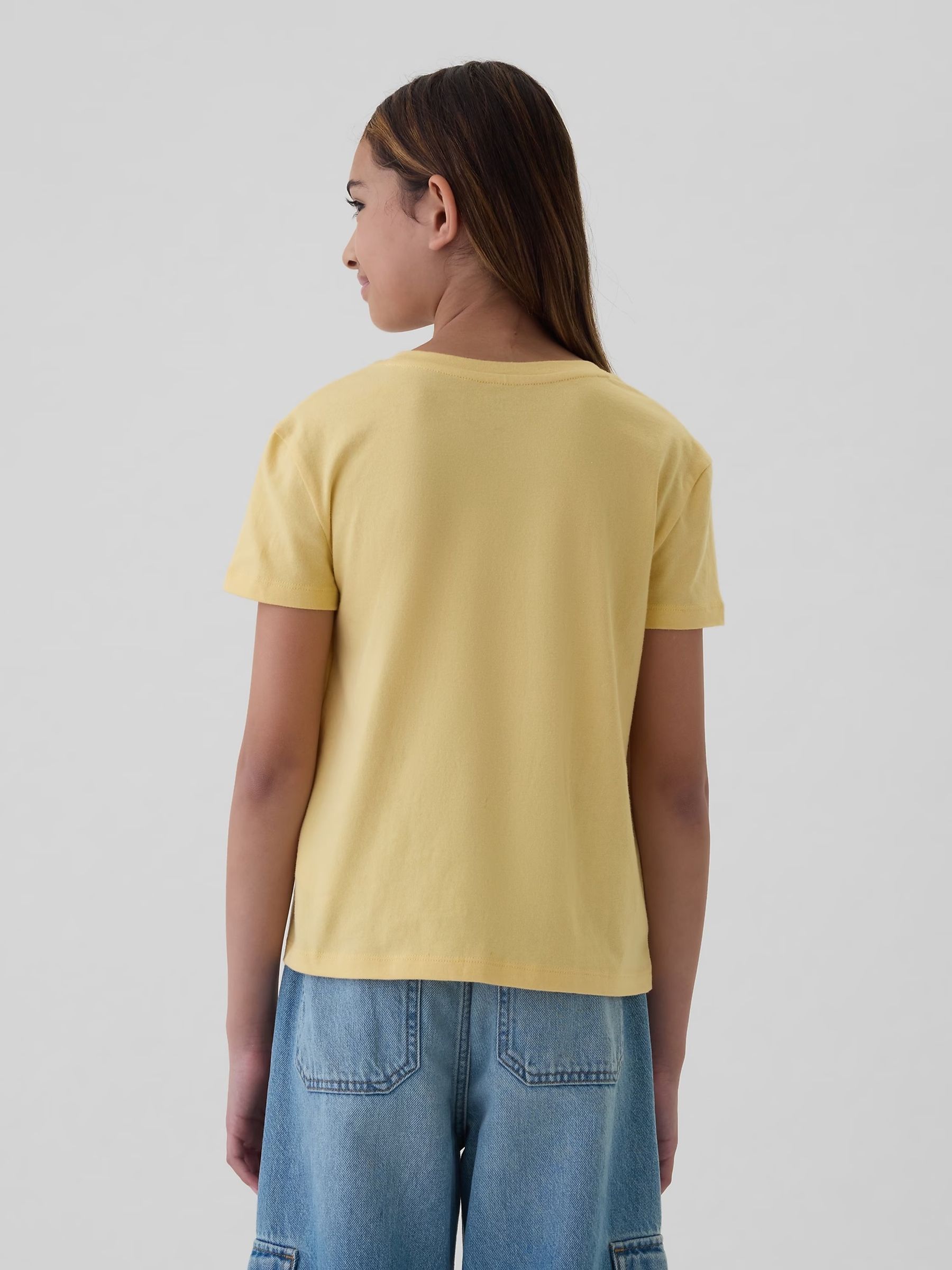 Yellow Graphic Short Sleeve Crew Neck T-Shirt (4-13yrs) - Image 2 of 5
