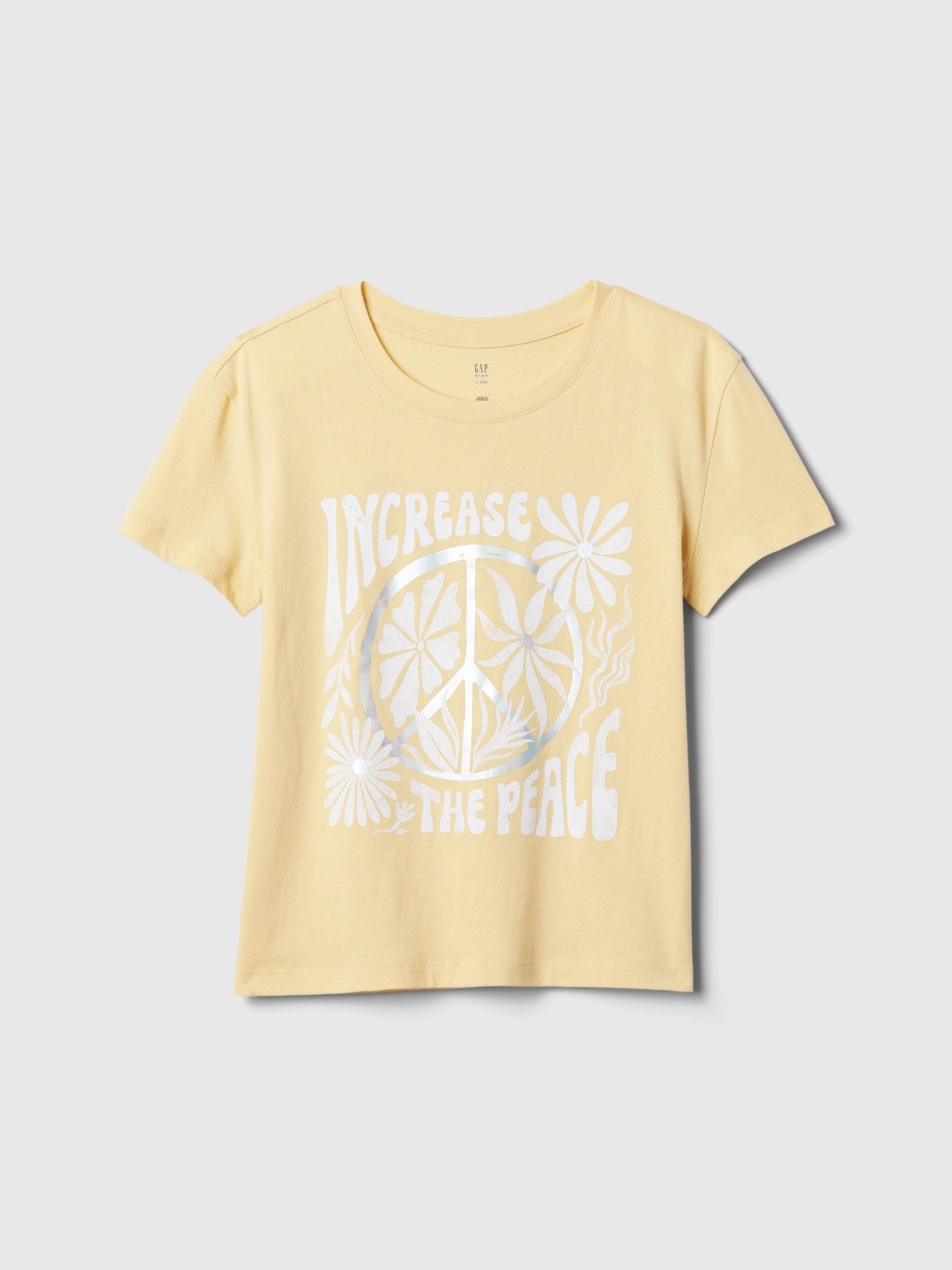 Yellow Graphic Short Sleeve Crew Neck T-Shirt (4-13yrs) - Image 4 of 5