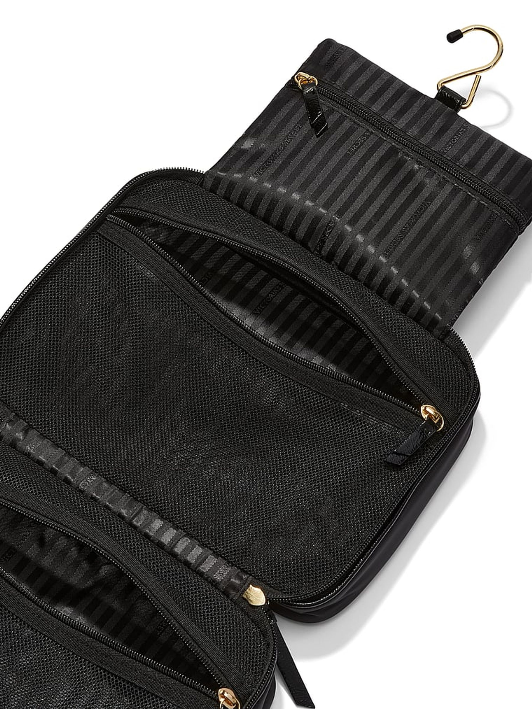Black Jetsetter Hanging Makeup Bag - Image 2 of 3