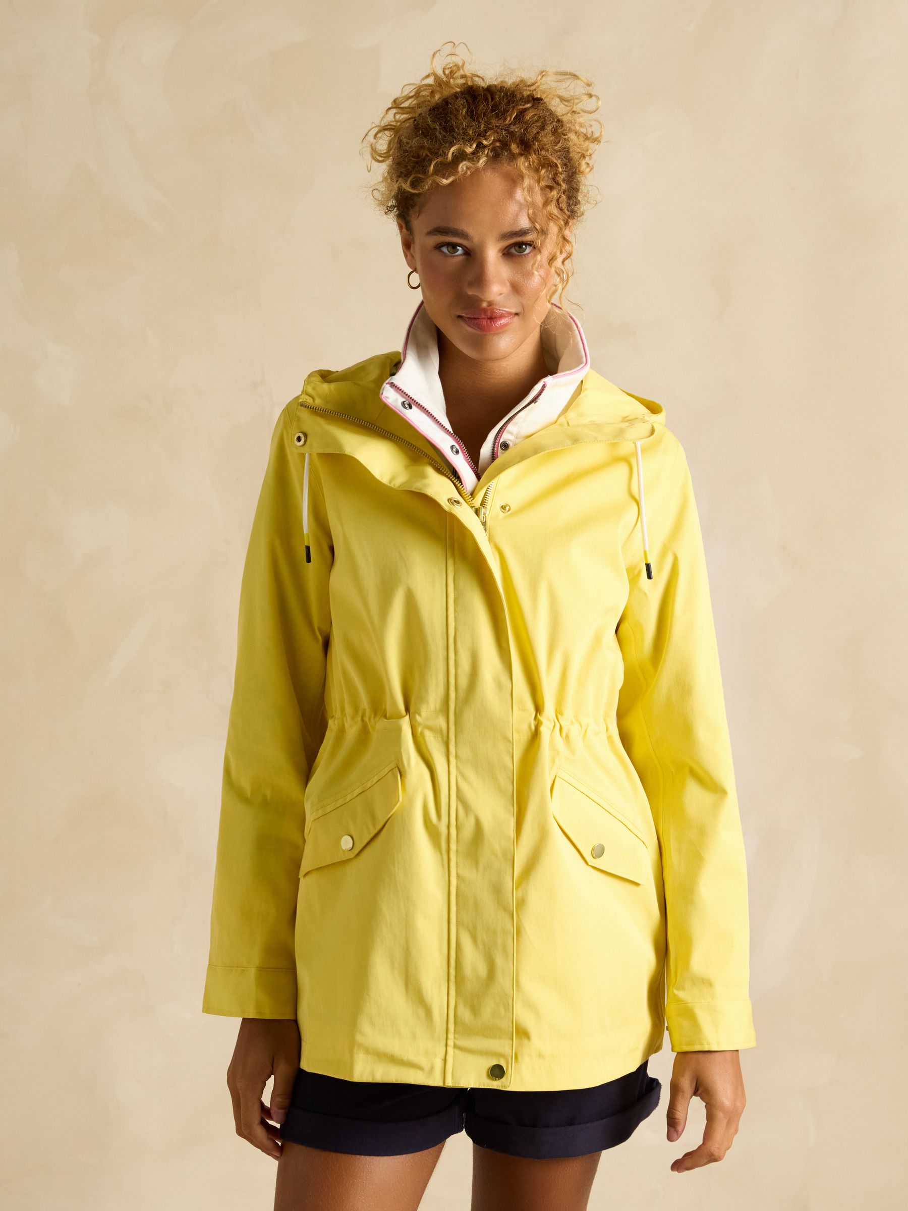 Portwell Yellow Waterproof Raincoat With Hood - Image 4 of 10