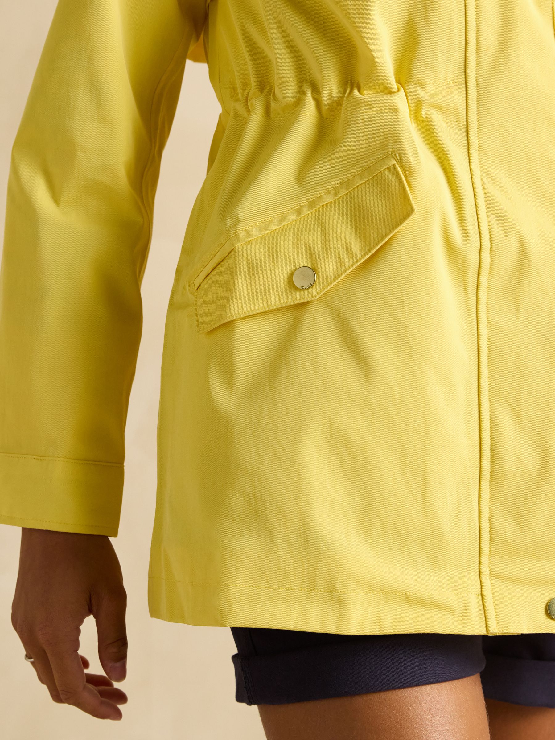Portwell Yellow Waterproof Raincoat With Hood - Image 8 of 10