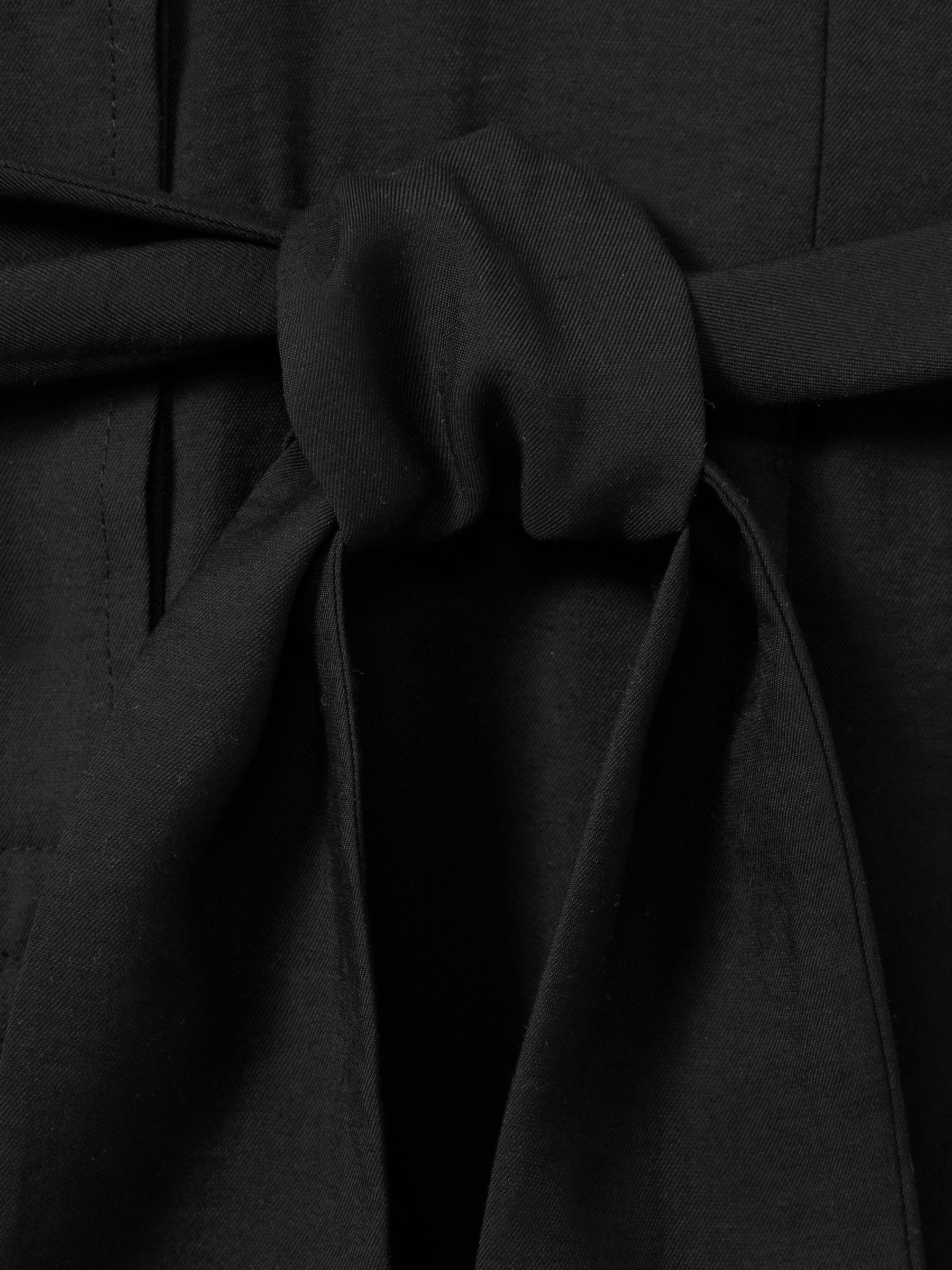 Joanie Black Belted Utility Wide Leg Jumpsuit - Image 7 of 7