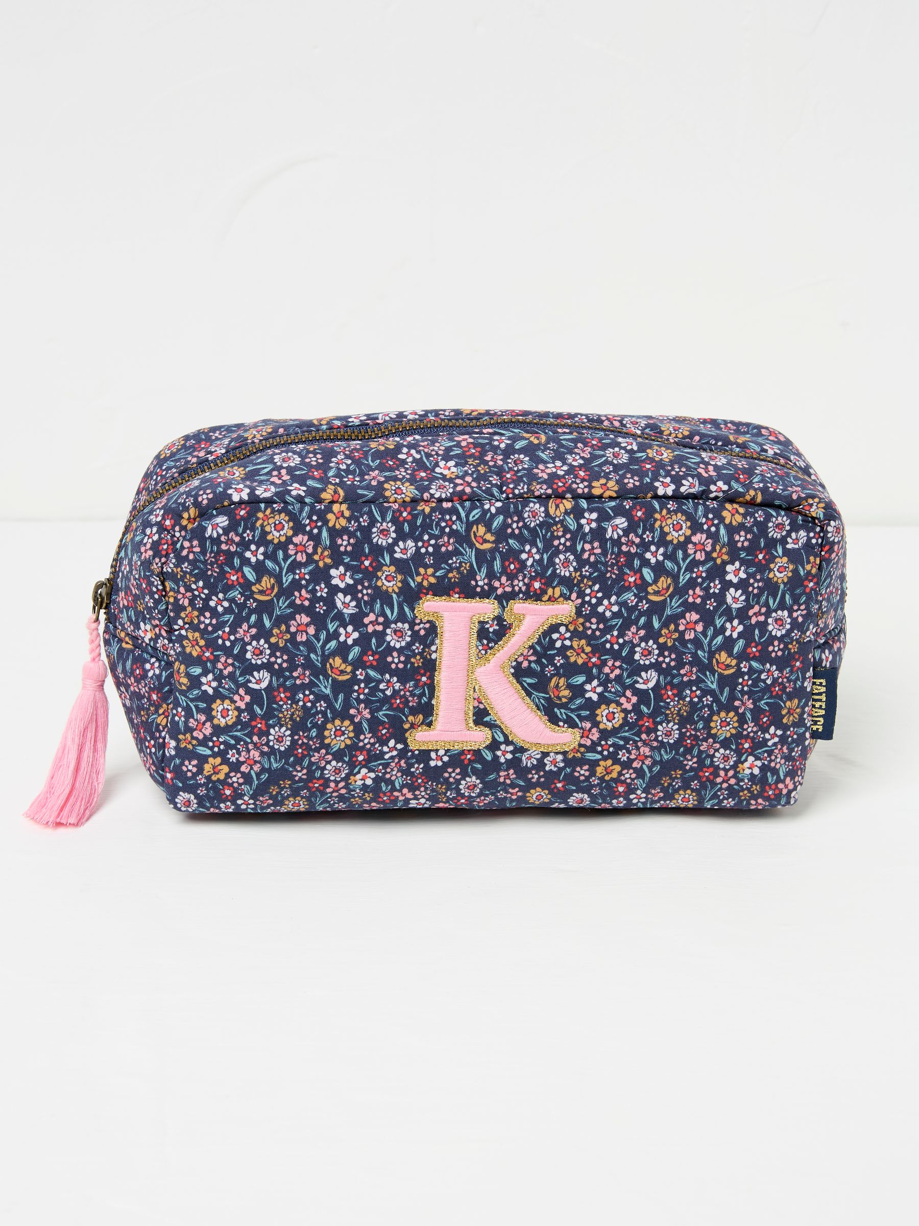Multi Colour Alphabet Cosmetic Bag - Image 1 of 2