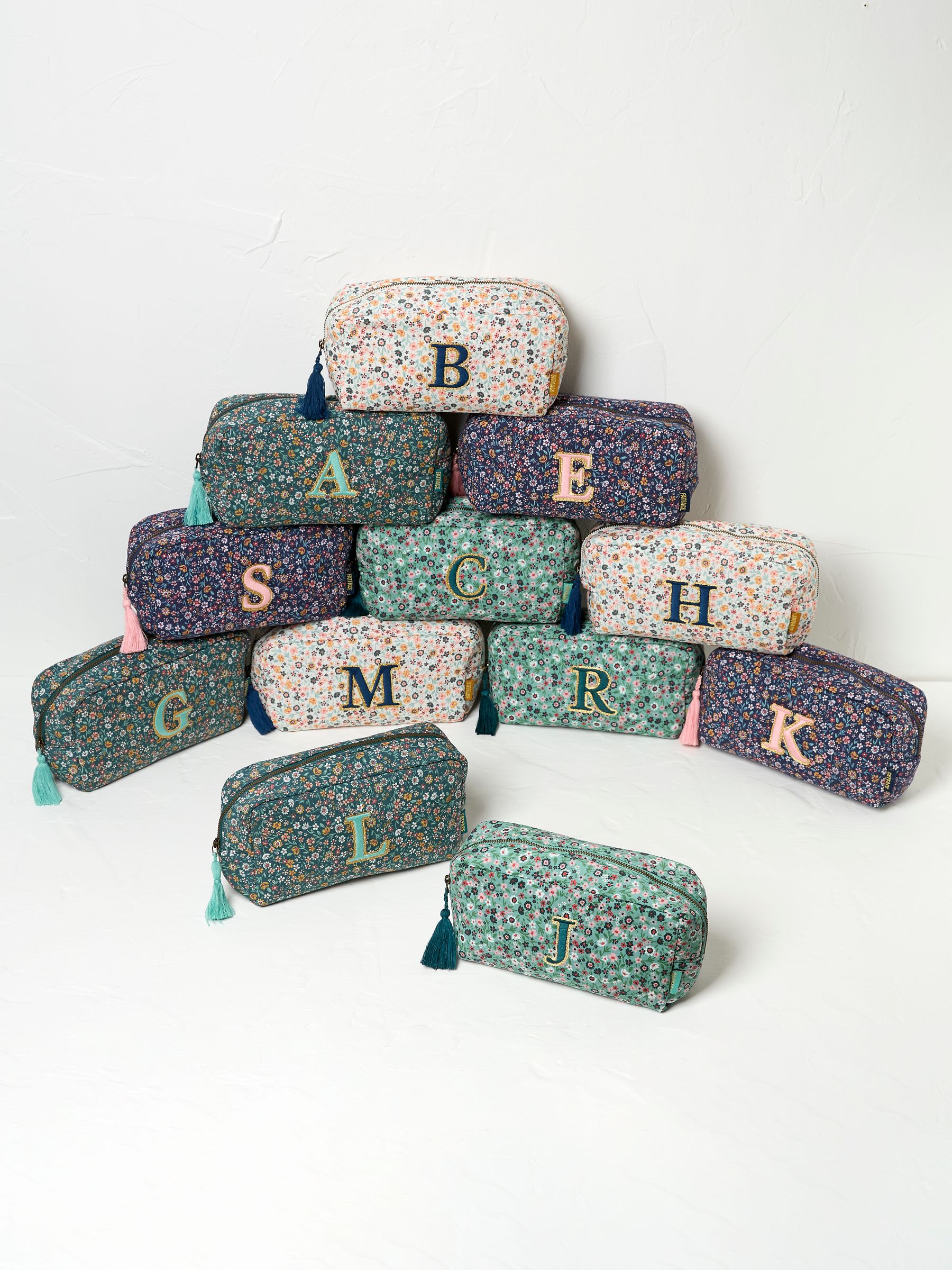 Multi Colour Alphabet Cosmetic Bag - Image 2 of 2