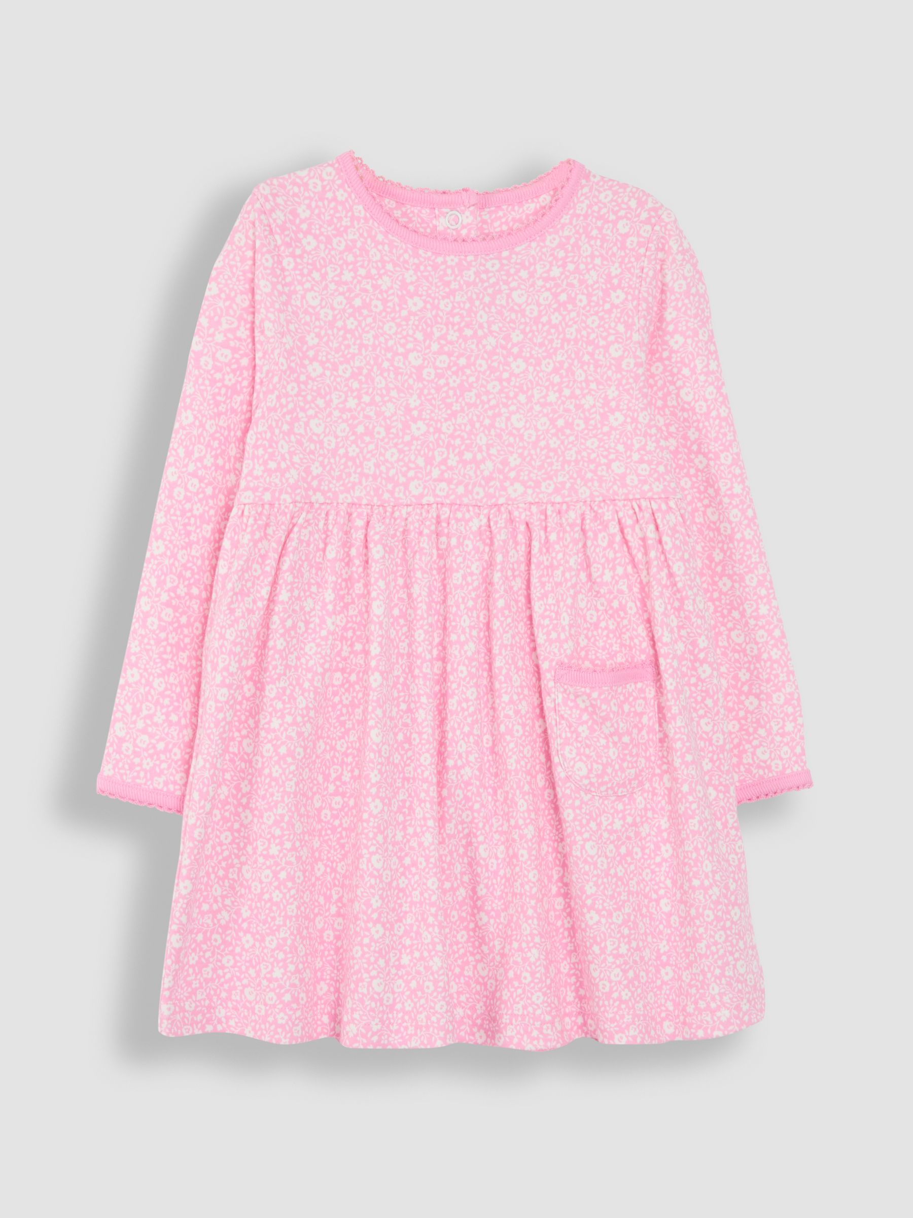 Pink Ditsy Floral Dress - Image 1 of 3