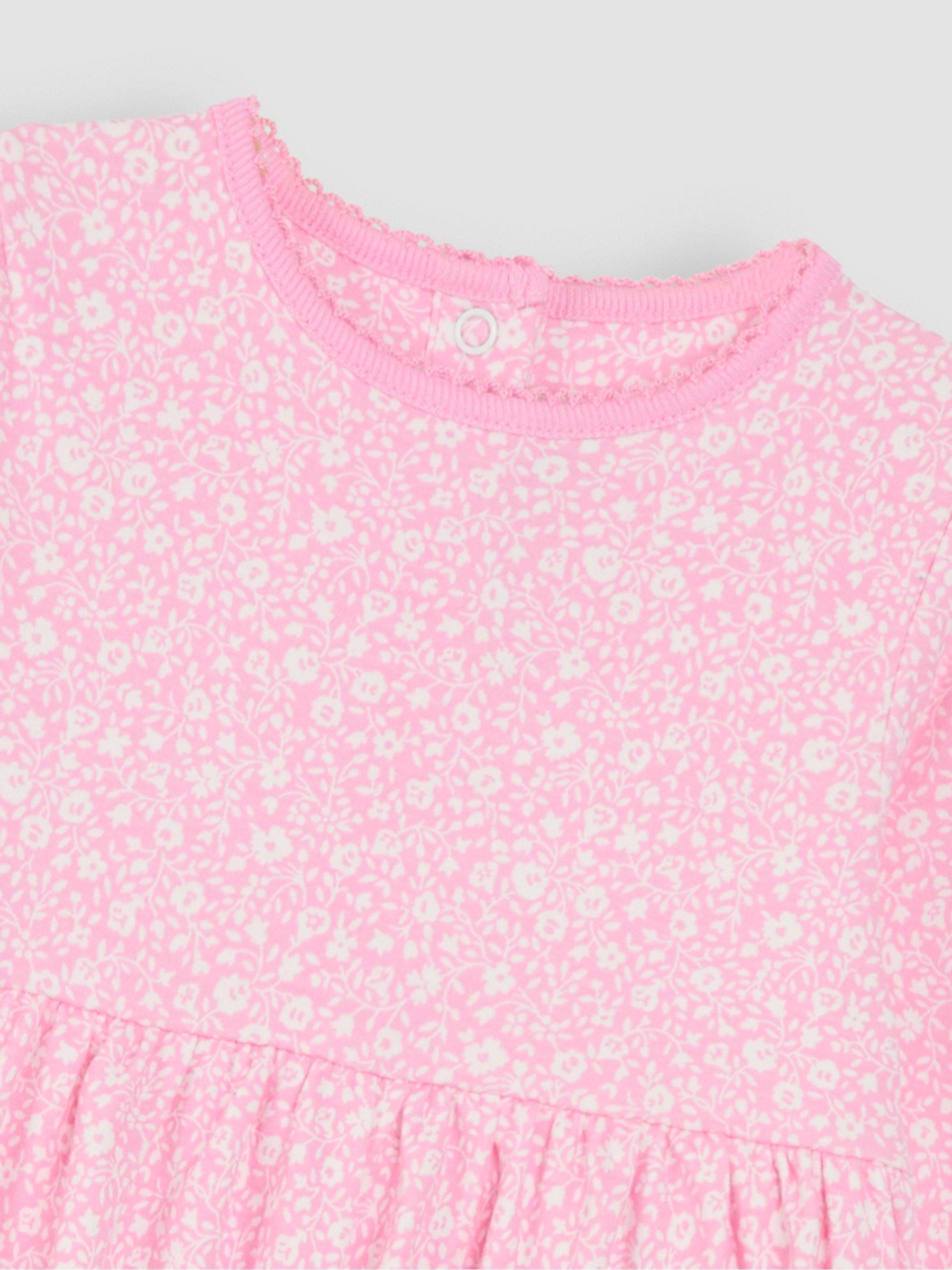 Pink Ditsy Floral Dress - Image 3 of 3