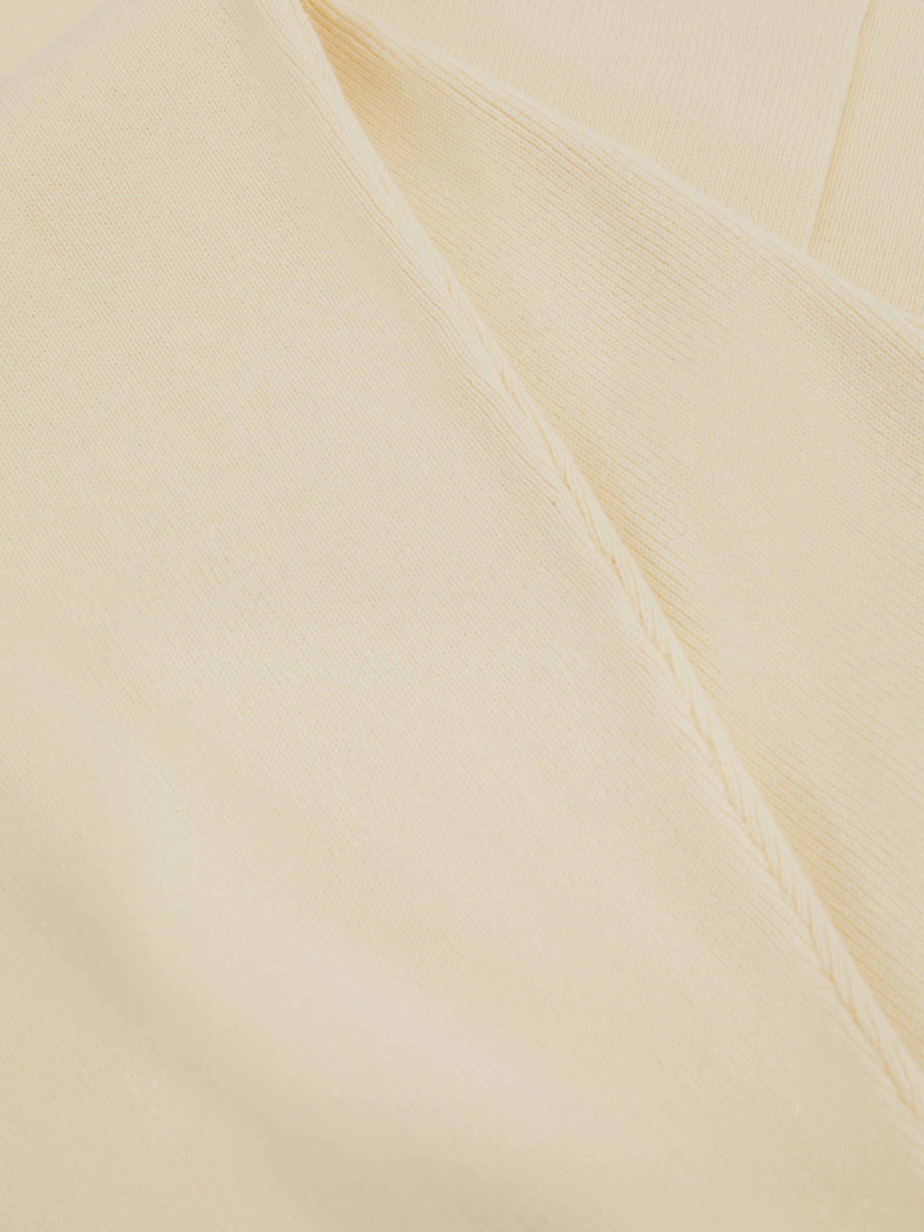 Ines White Anna Quan Knitted Cotton Midi Skirt - Image 5 of 5