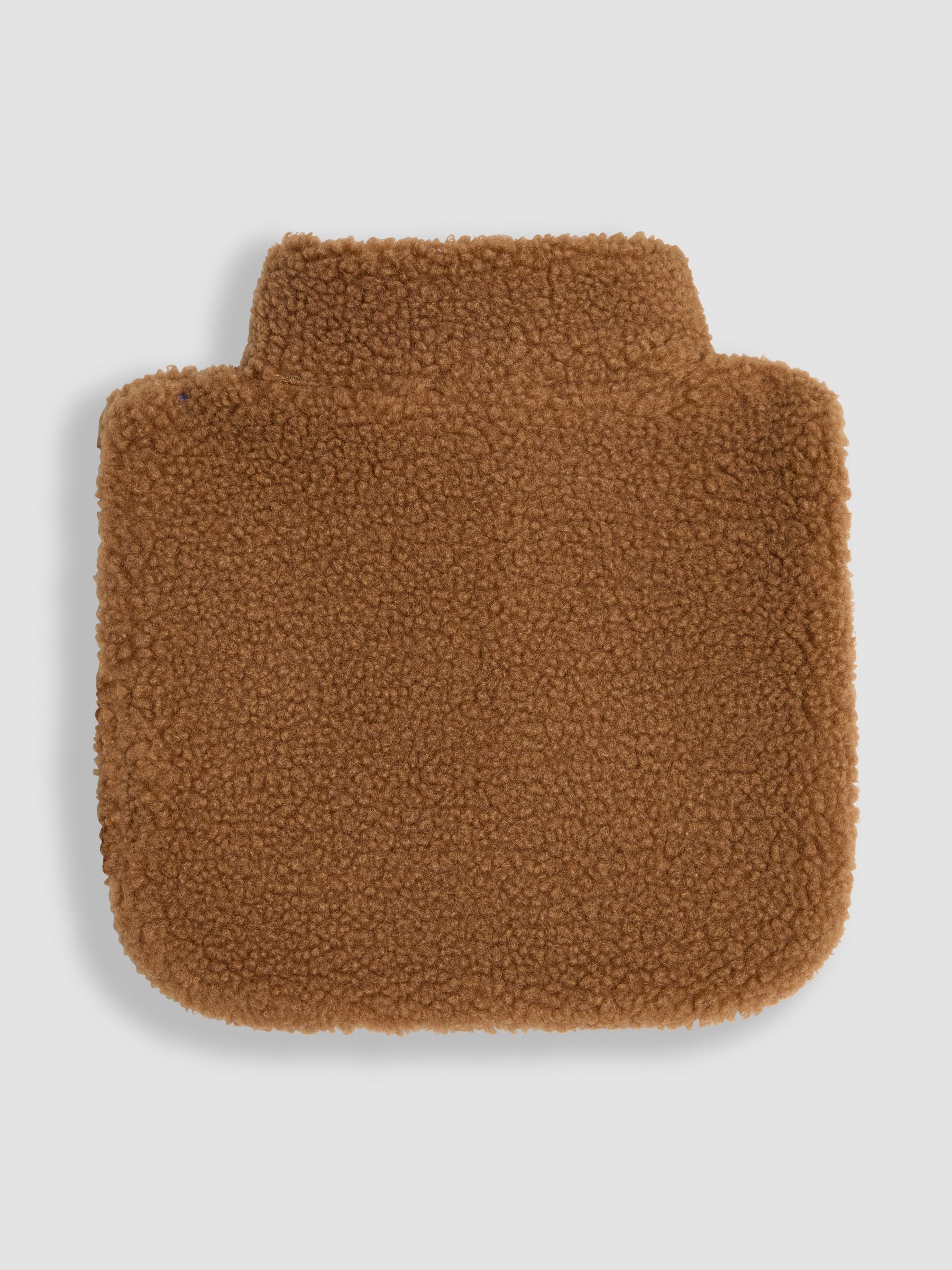 Brown Borg Zip Neck Cosy - Image 4 of 5