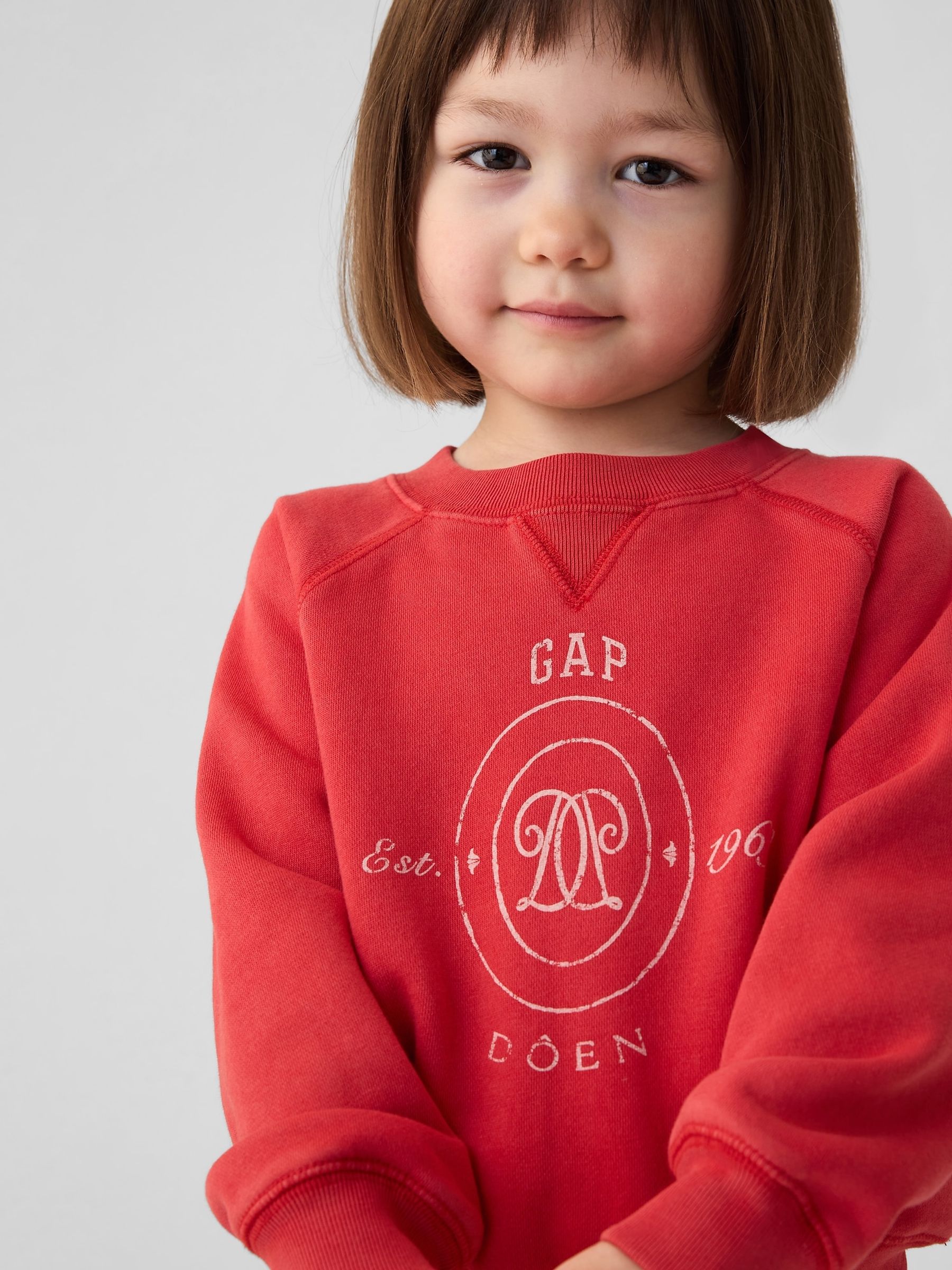 Red DÔEN Logo Jumper (6mths-5yrs) - Image 2 of 2