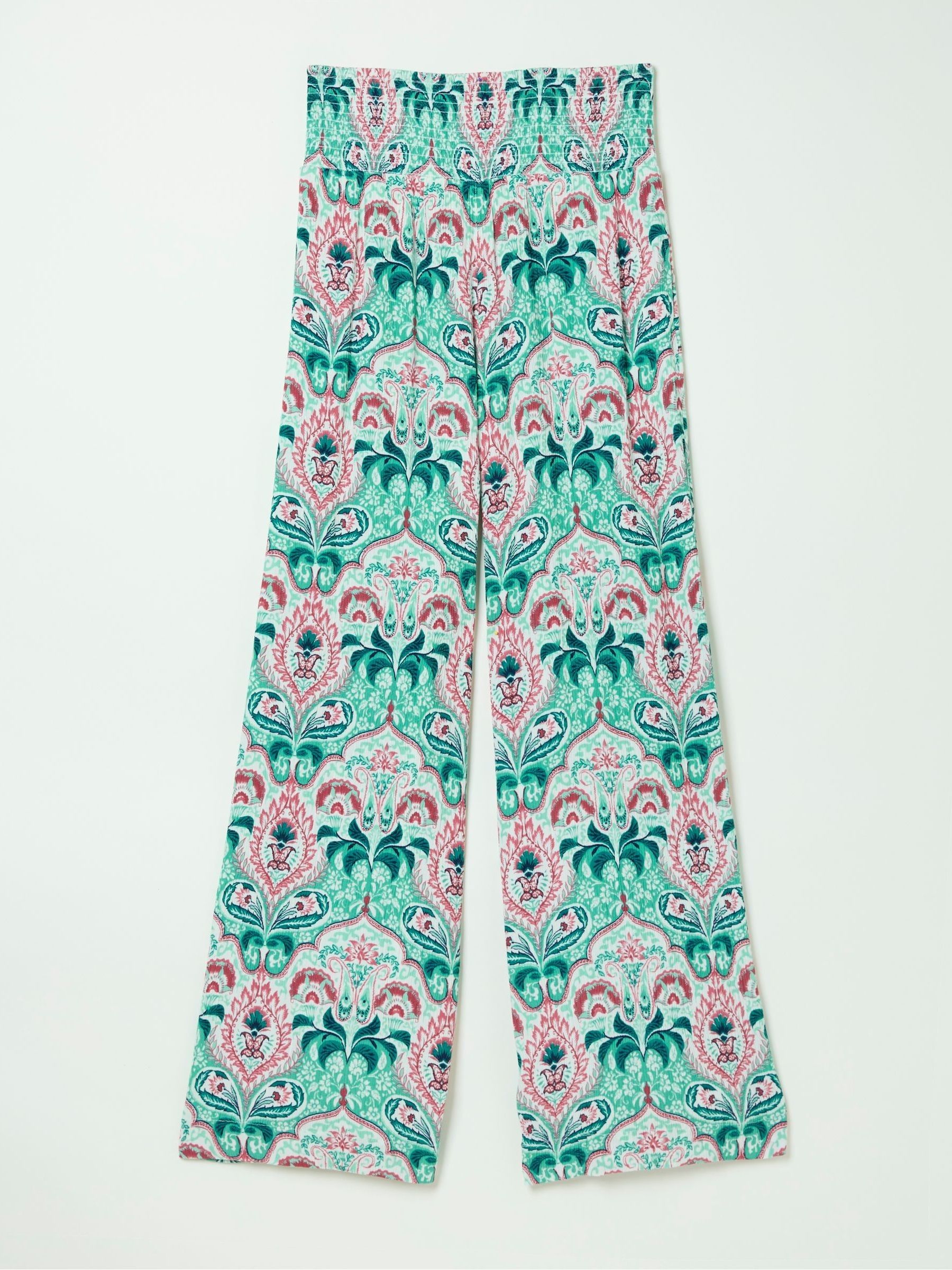 Leila Green Mirror Paisley Palazzo Trousers - Image 5 of 5