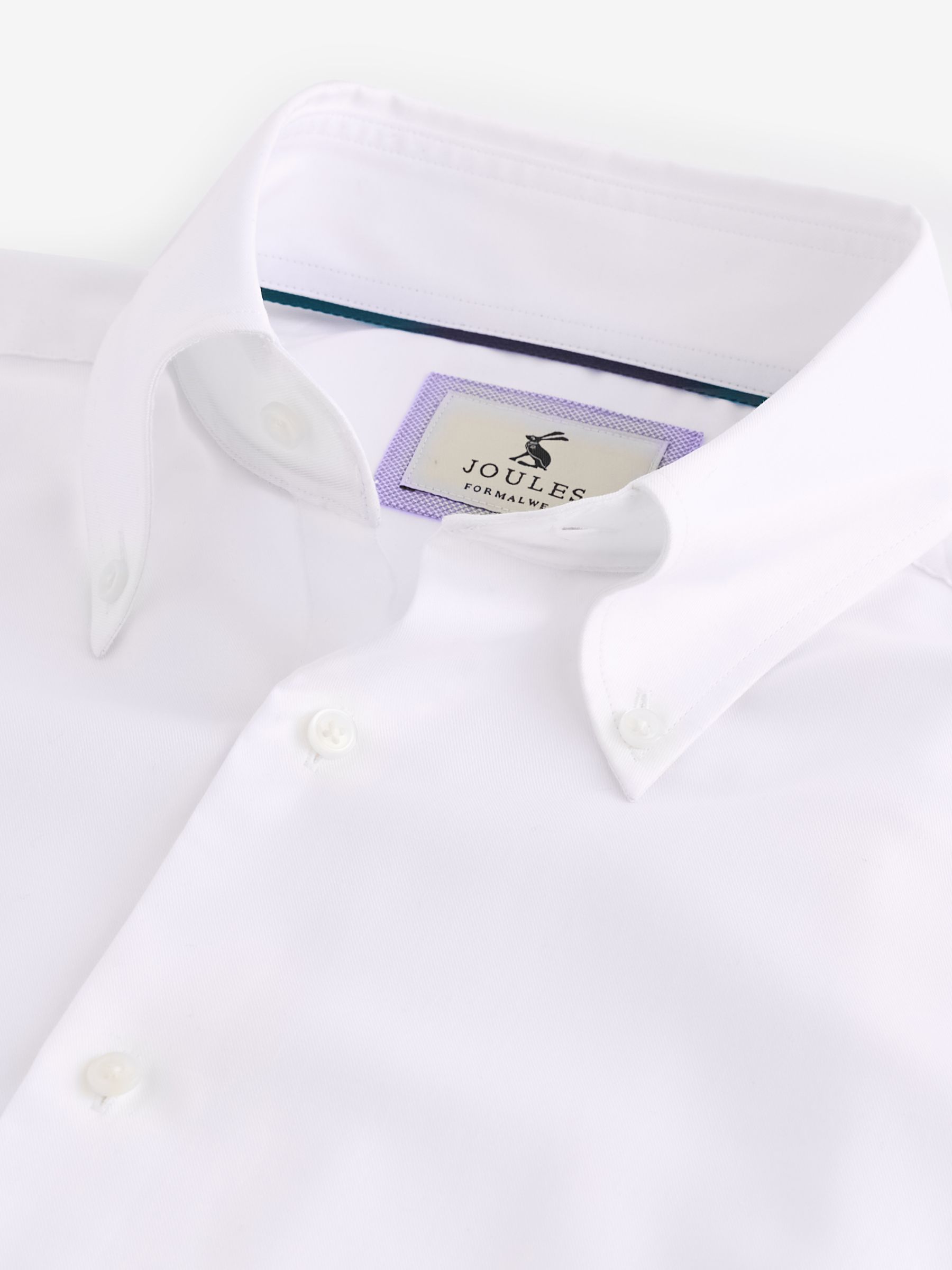 White Regular Fit Single Cuff - Image 7 of 8