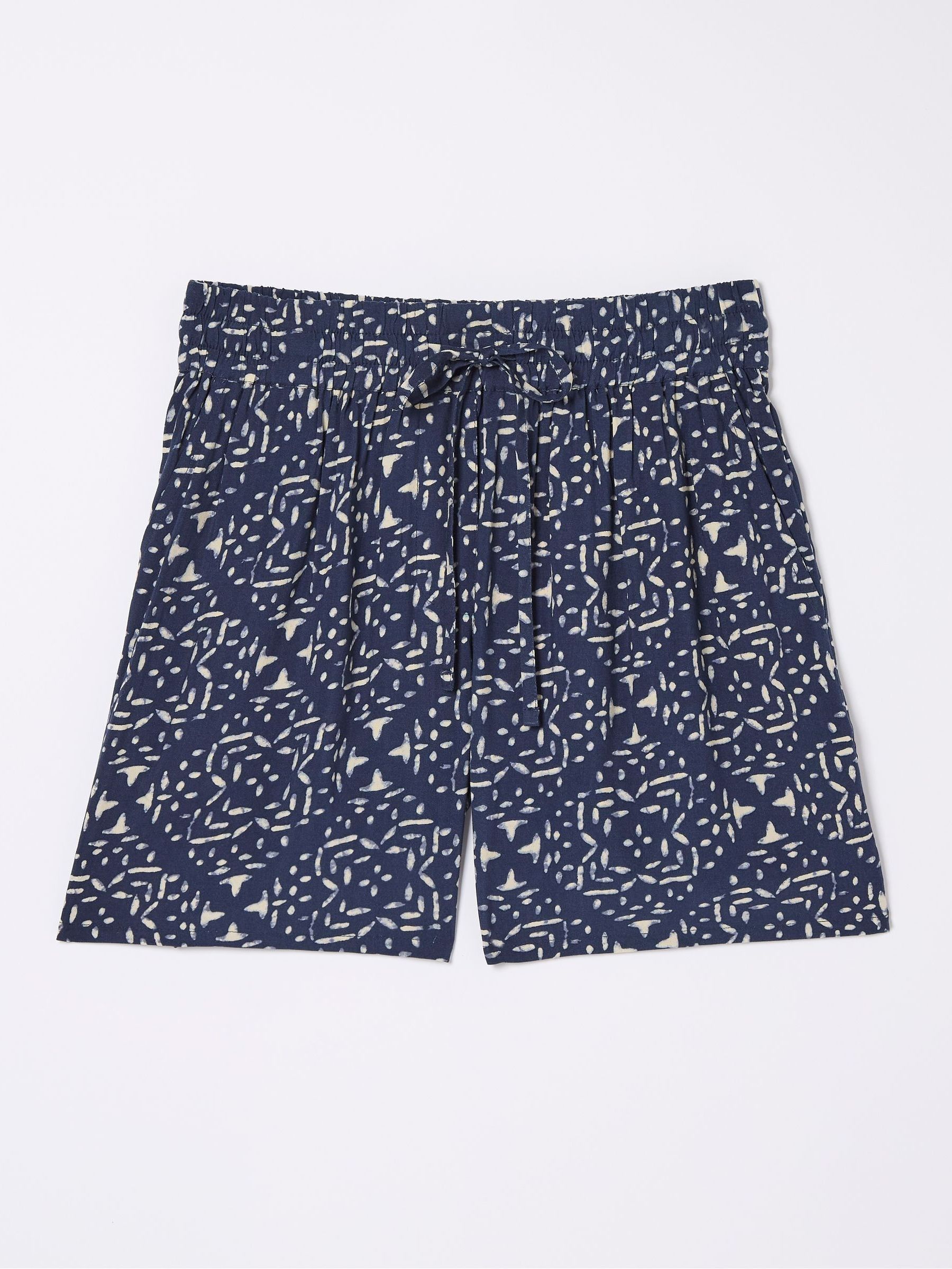 Flippy Blue Geo Marks Shorts - Image 5 of 5