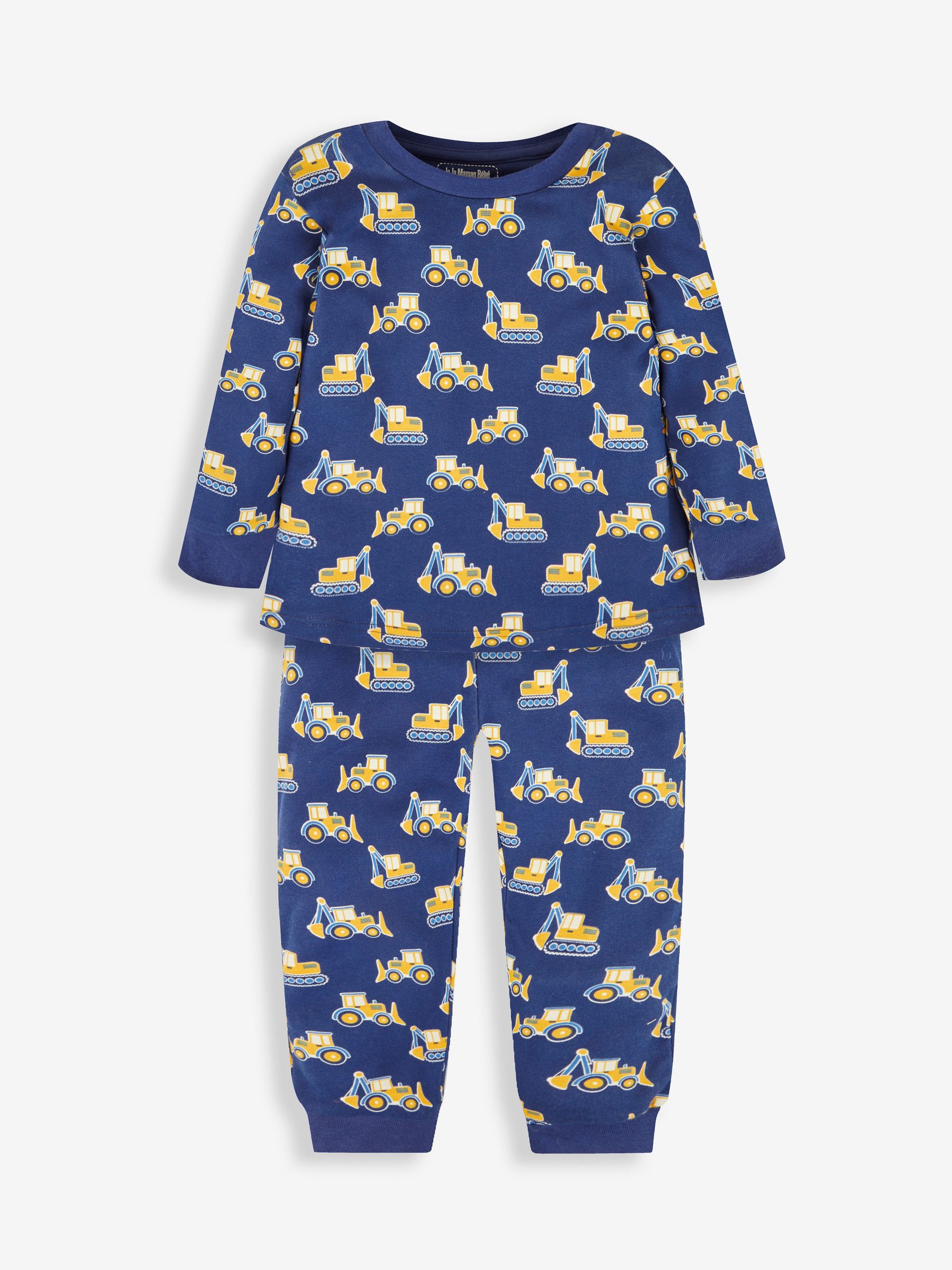 Navy Digger Glow In the Dark Pyjamas JoJo Maman Bébé