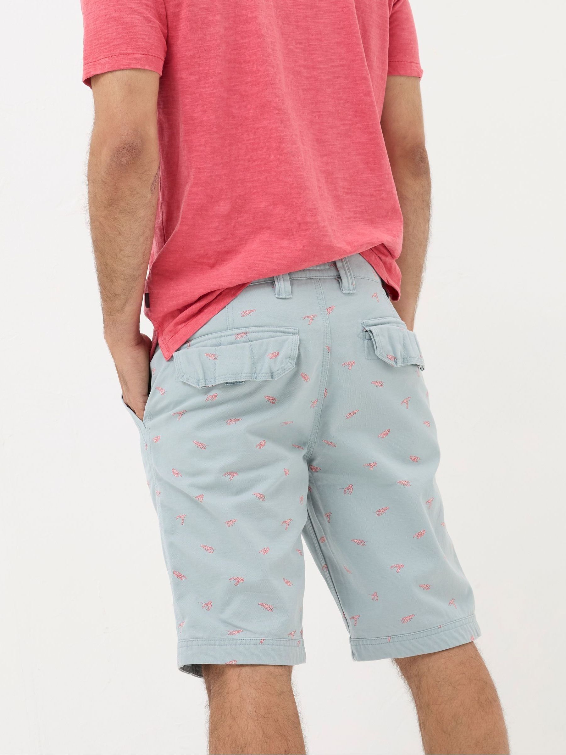 Cove Blue Lobster Print Shorts - Image 2 of 4
