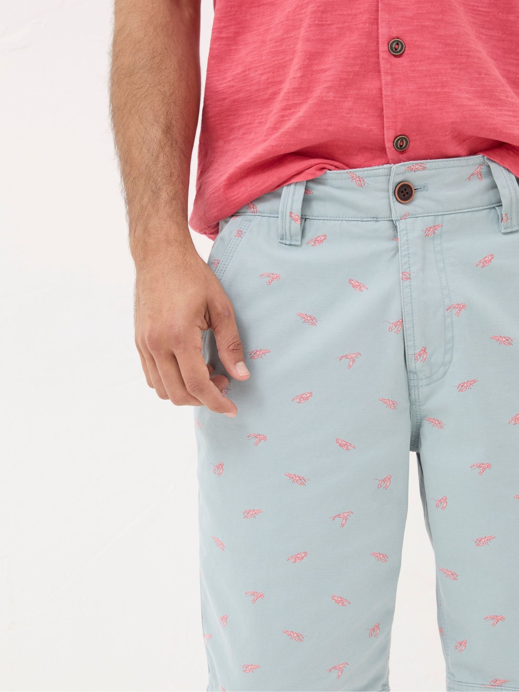 Cove Blue Lobster Print Shorts - Image 3 of 4