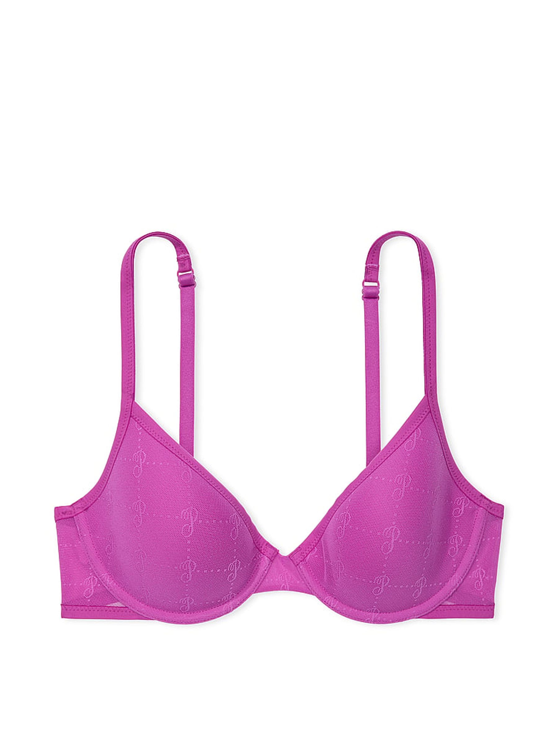 Berry Bliss Purple Lightly Lined Demi Bra - Image 3 of 3