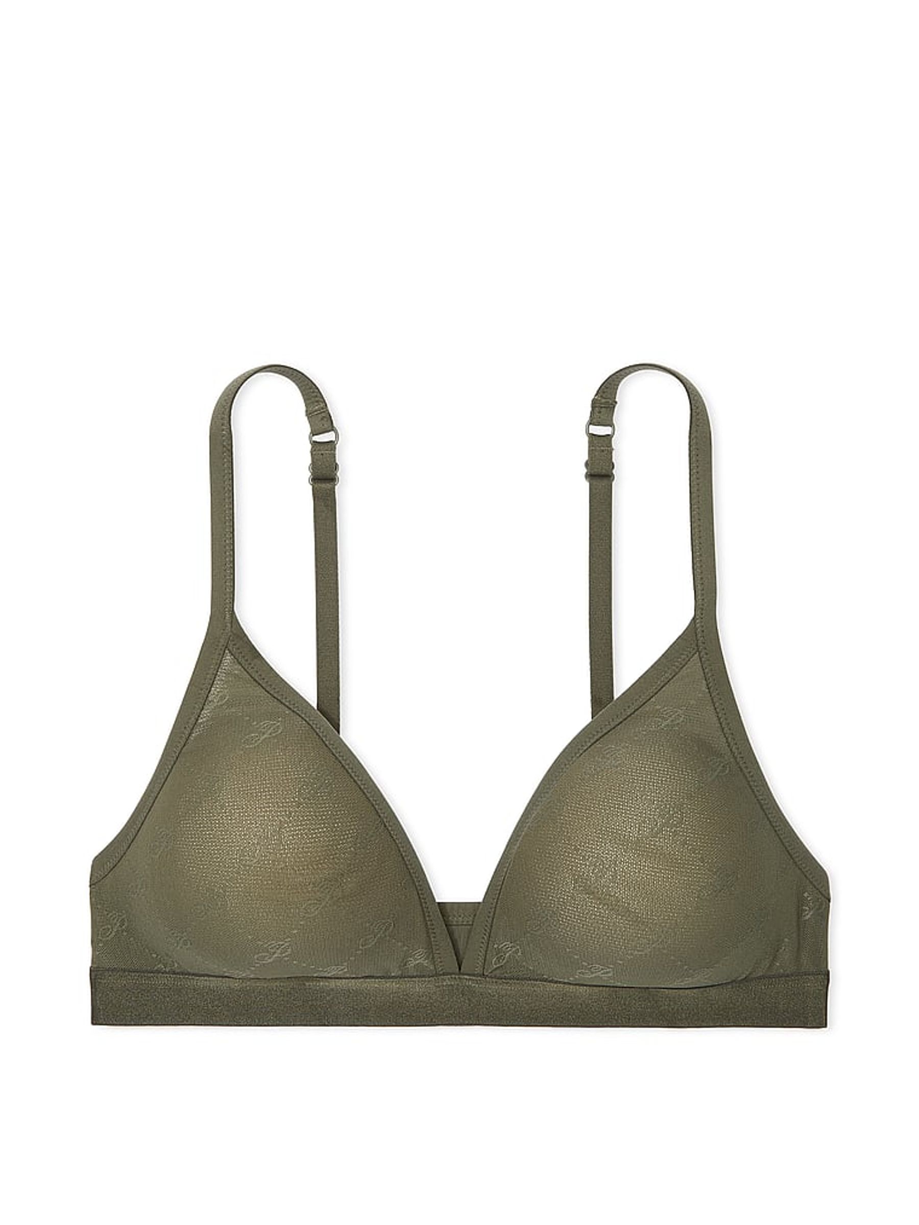 Olive Green Triangle Bralette - Image 3 of 3