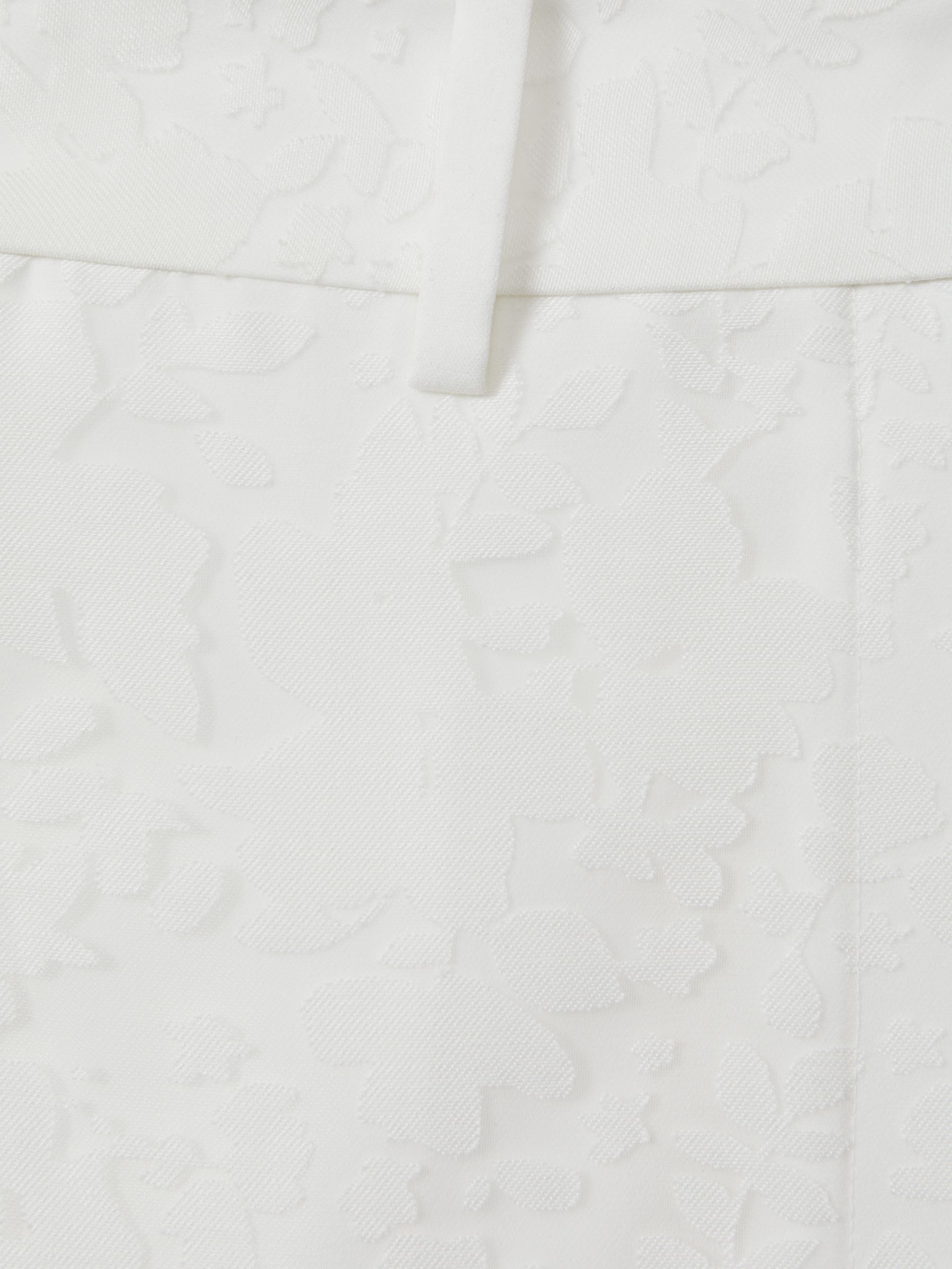【海外限定】REISSスカート☆Ivory Denva Burnout Floral Midi S Reiss Burnout Floral Midi Skirt in Ivory | REISS