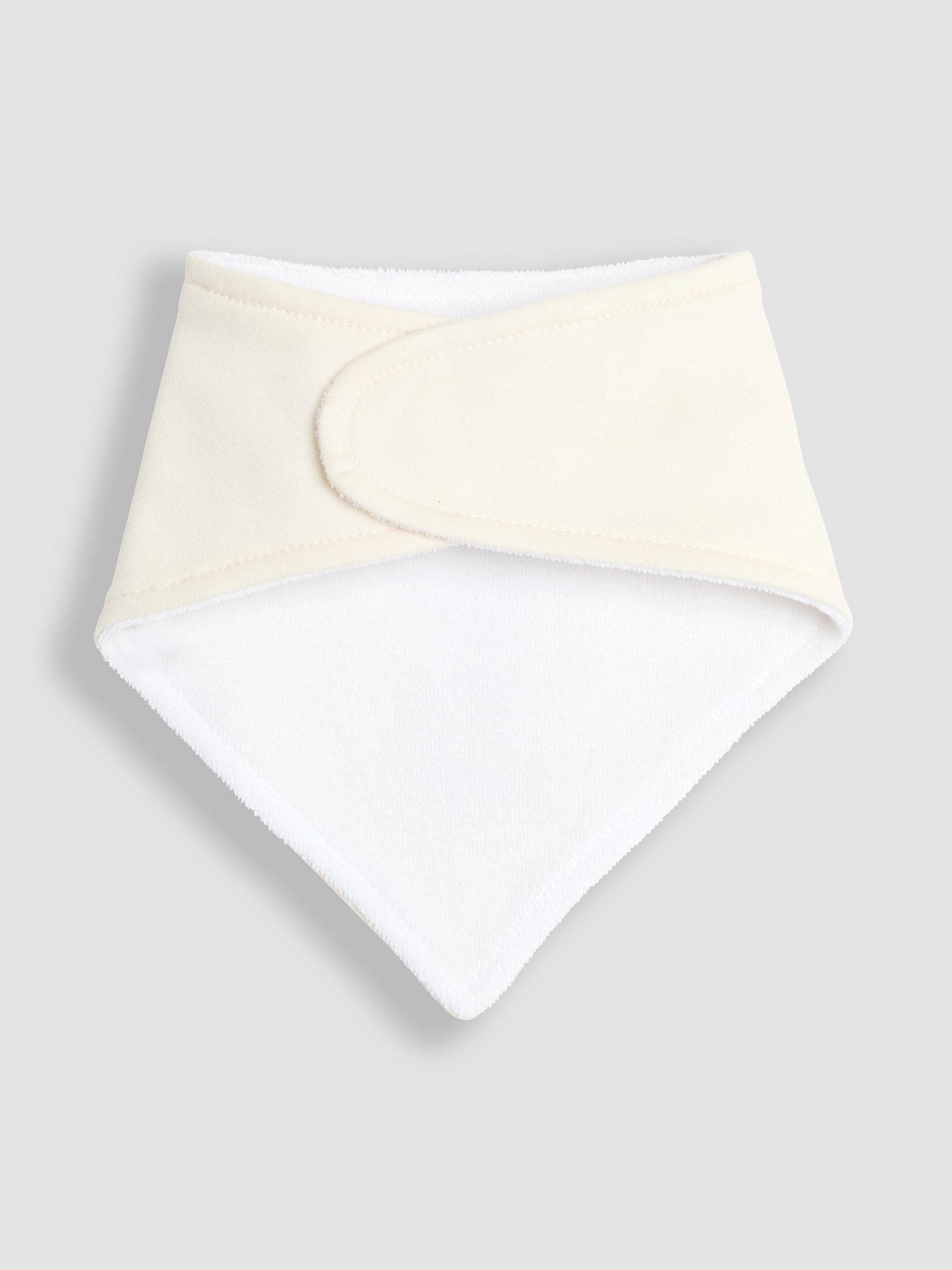 Ecru Highland Cow Dribble Bibs 3 Pack - Image 3 of 8