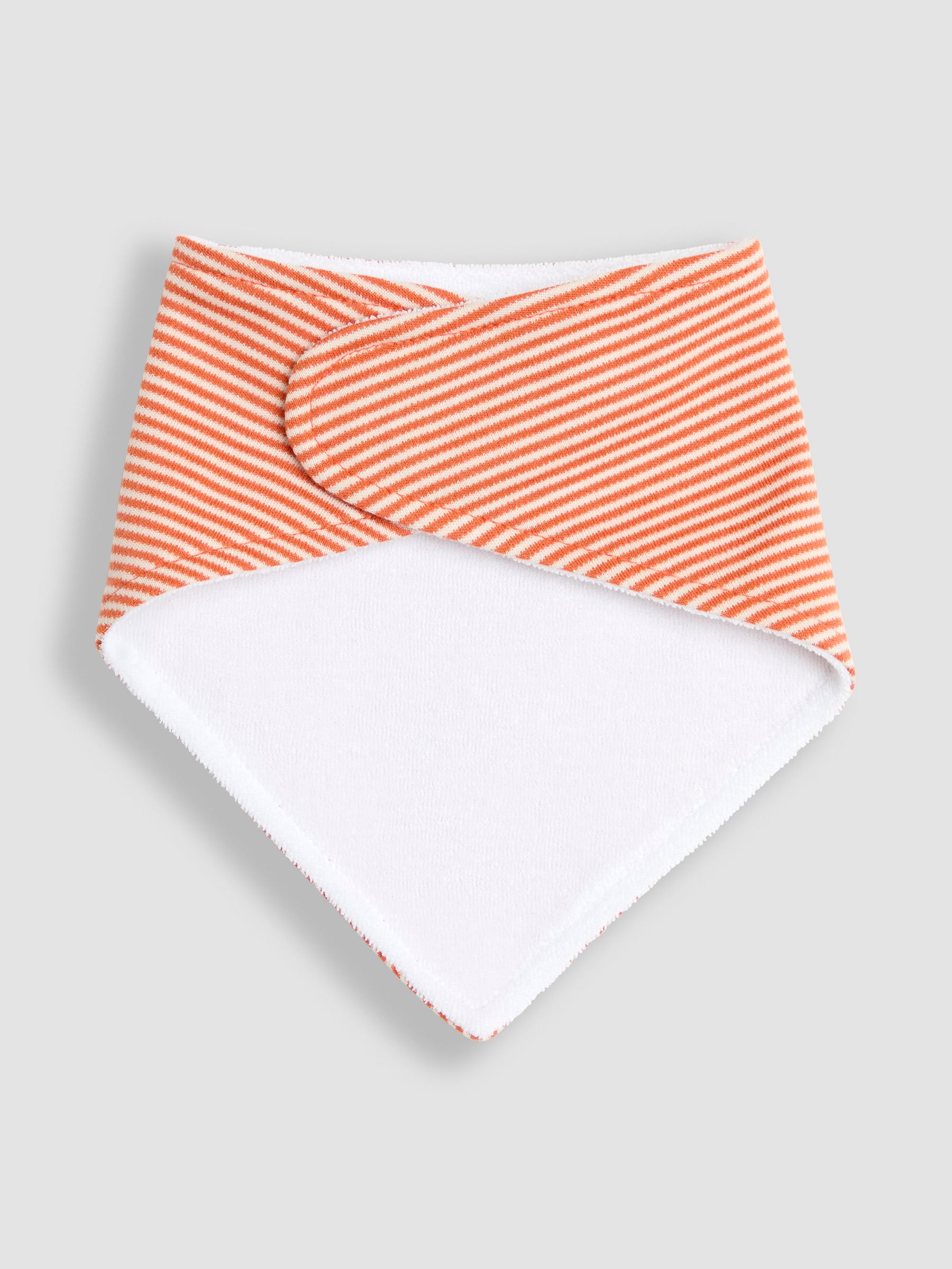 Ecru Highland Cow Dribble Bibs 3 Pack - Image 7 of 8