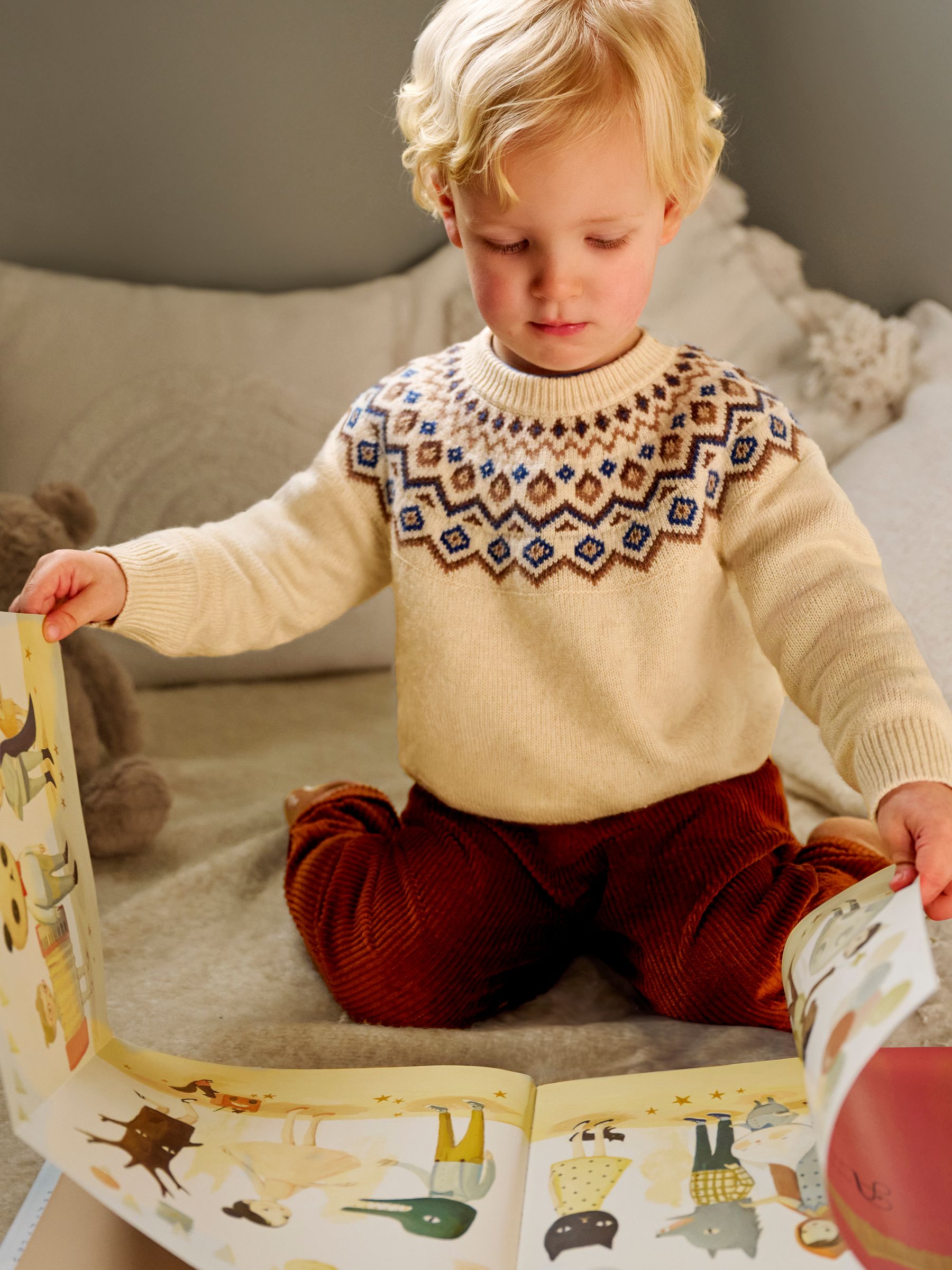Ecru Nordic Jumper - Image 1 of 5