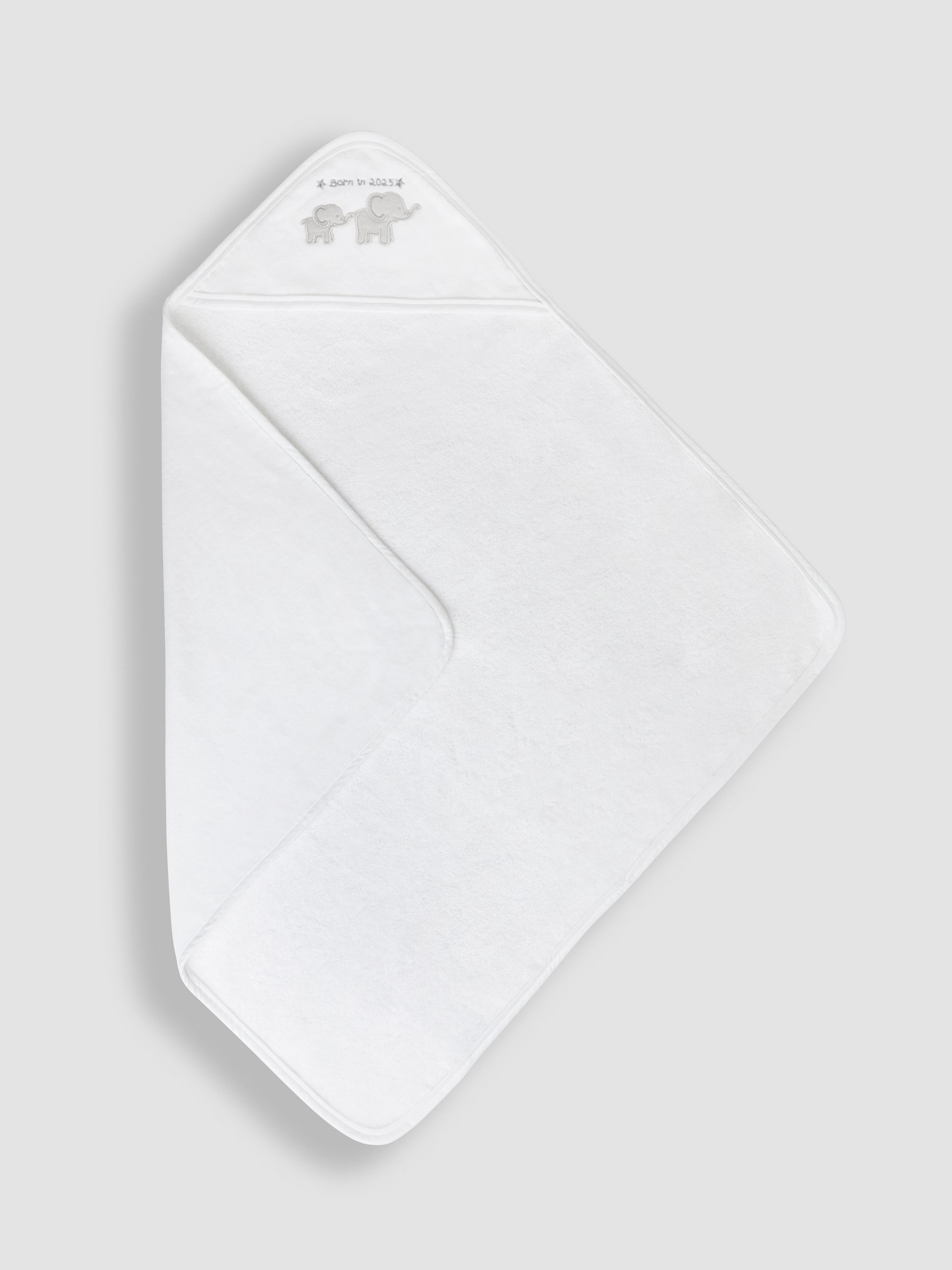 Born in 2025 Hooded Towel & Wash Mit - Image 2 of 4