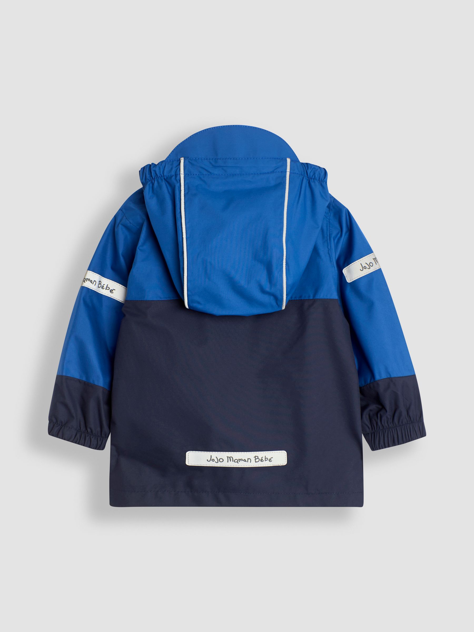 Navy Cobalt Pack-Away Rain Jacket - Image 2 of 4