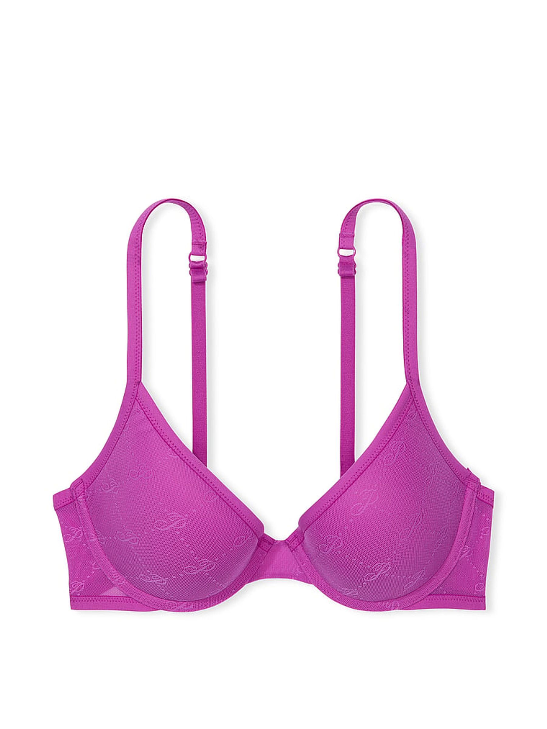 Berry Bliss Purple Push Up Bra - Image 3 of 3
