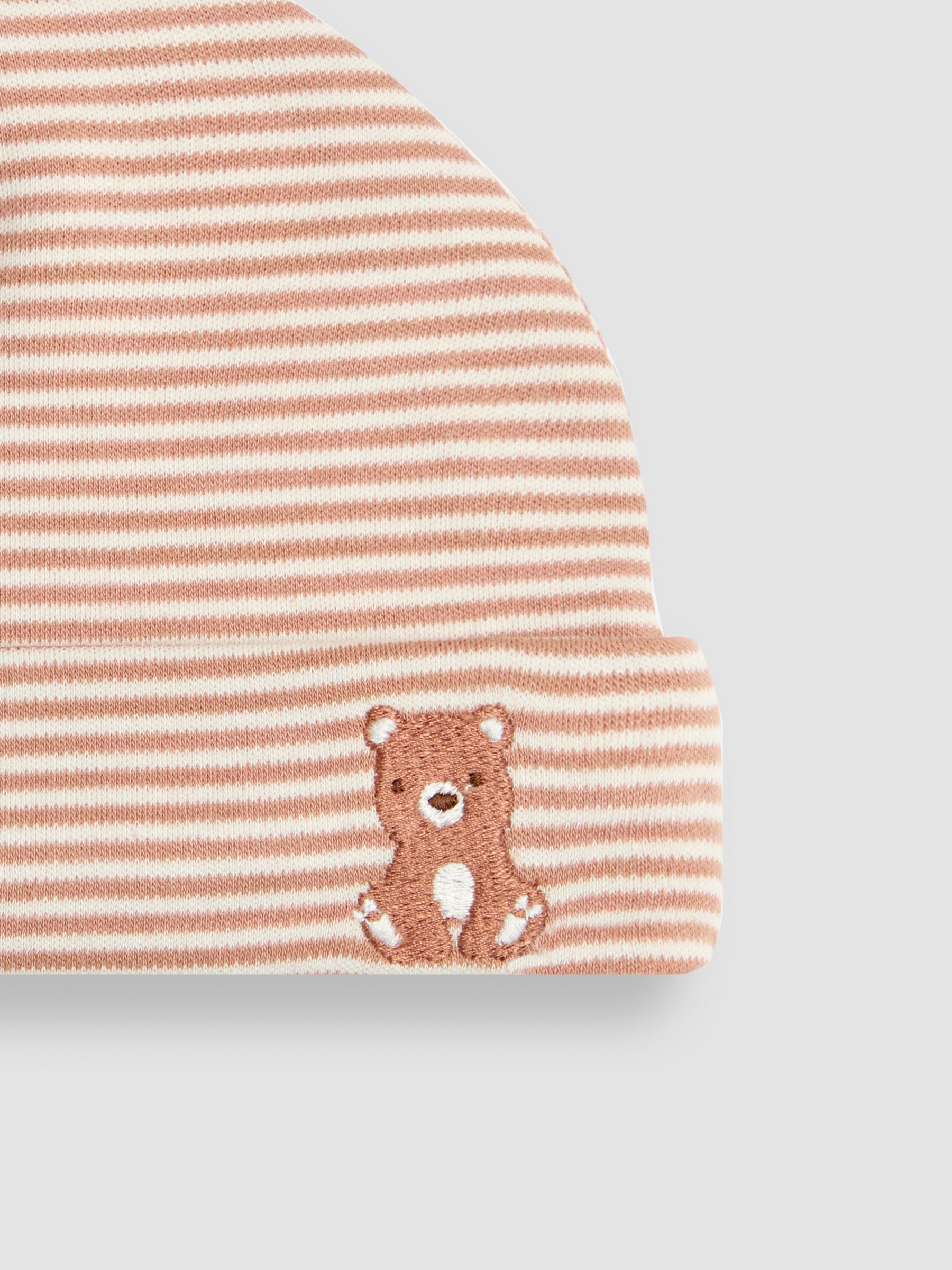 Cream Bear Baby Hat - Image 3 of 3