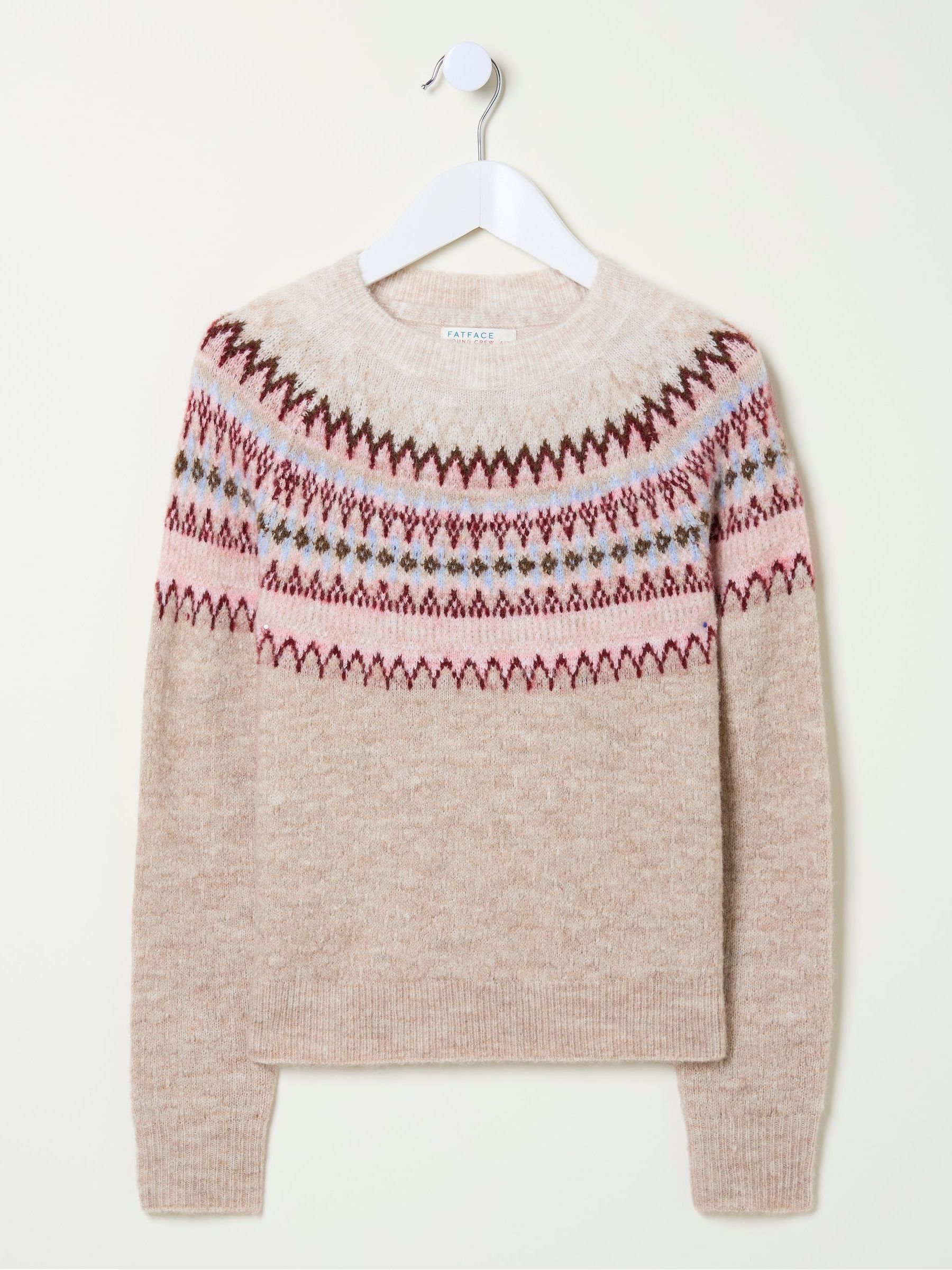Wild Natural Fairisle Pattern Jumper - Image 3 of 3