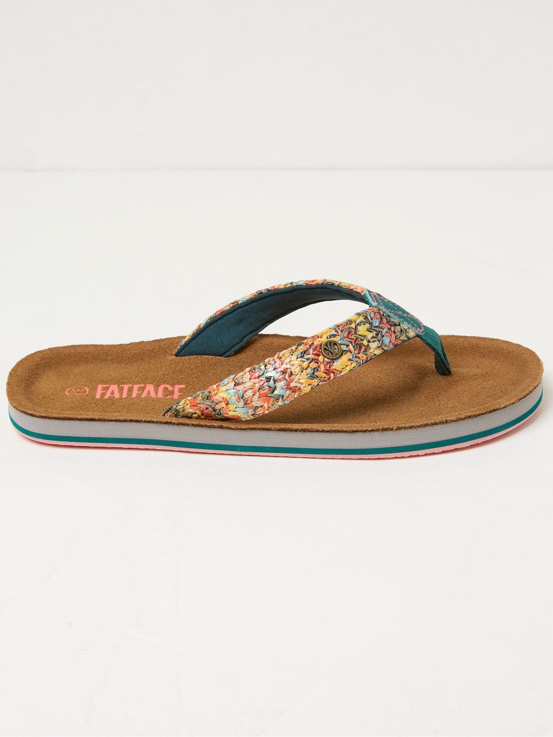 Natural Somerton Flip Flops - Image 1 of 3