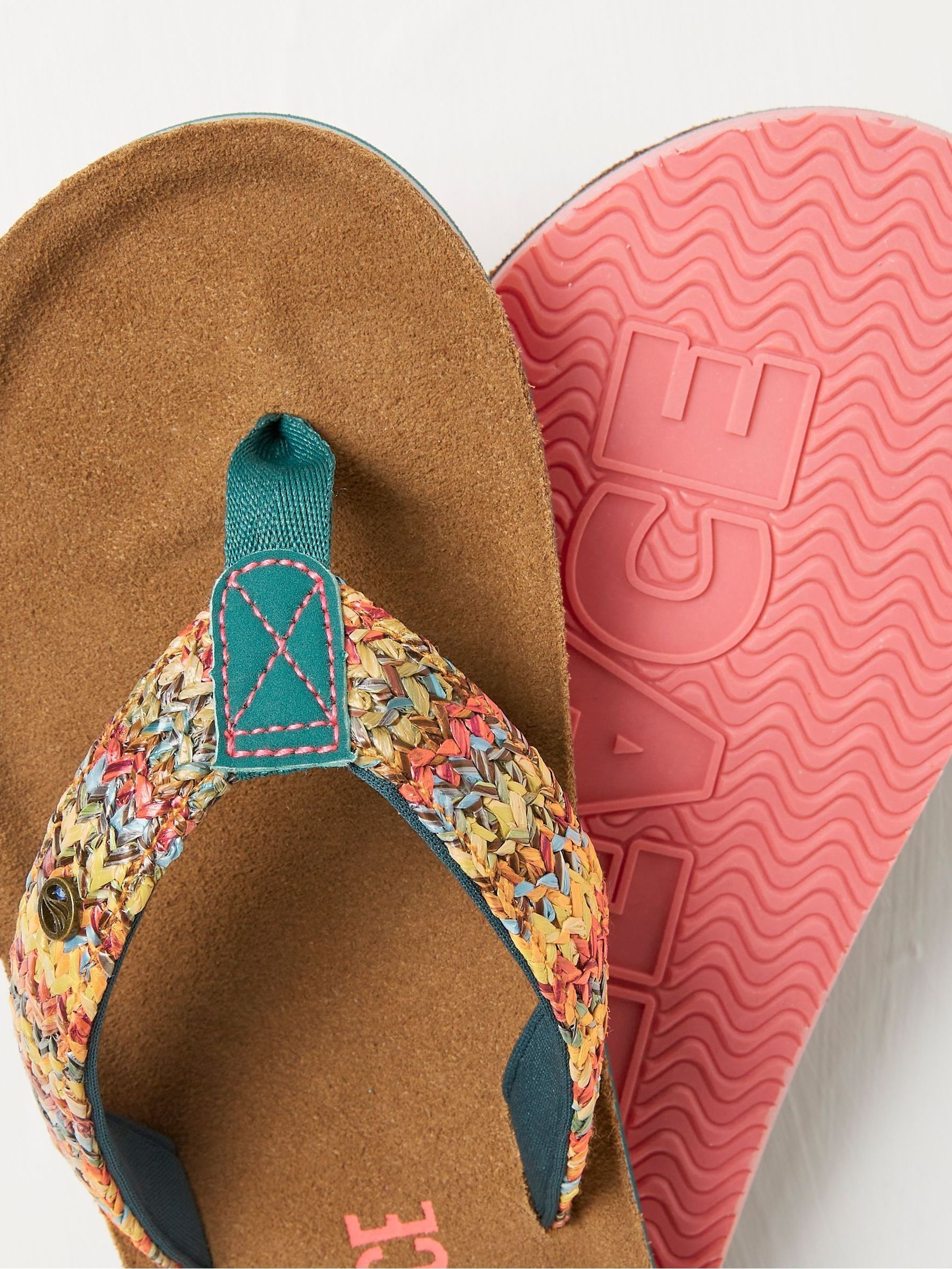 Natural Somerton Flip Flops - Image 3 of 3