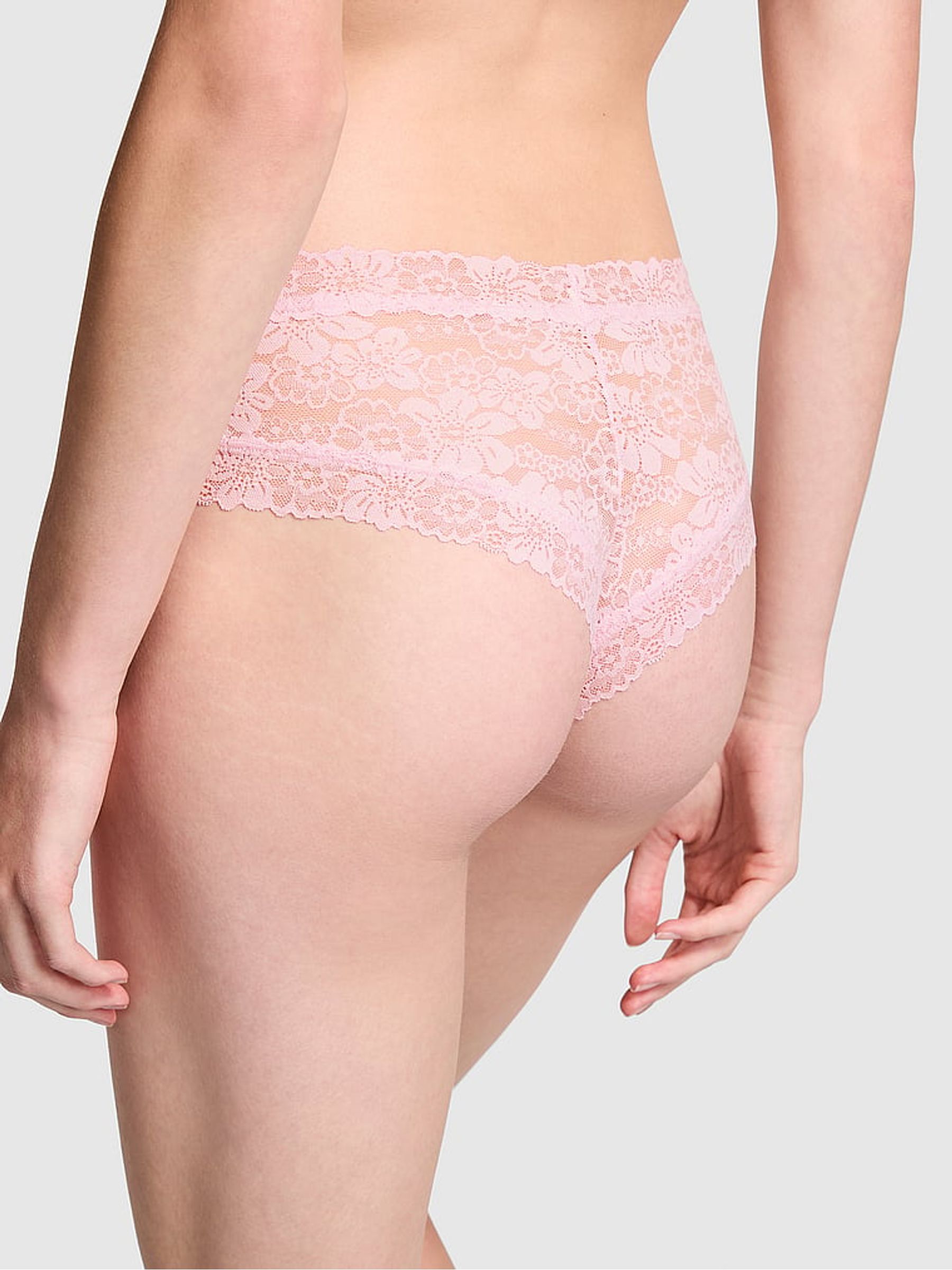 Pink Tulip Cheeky Floral Lace Knickers - Image 2 of 3