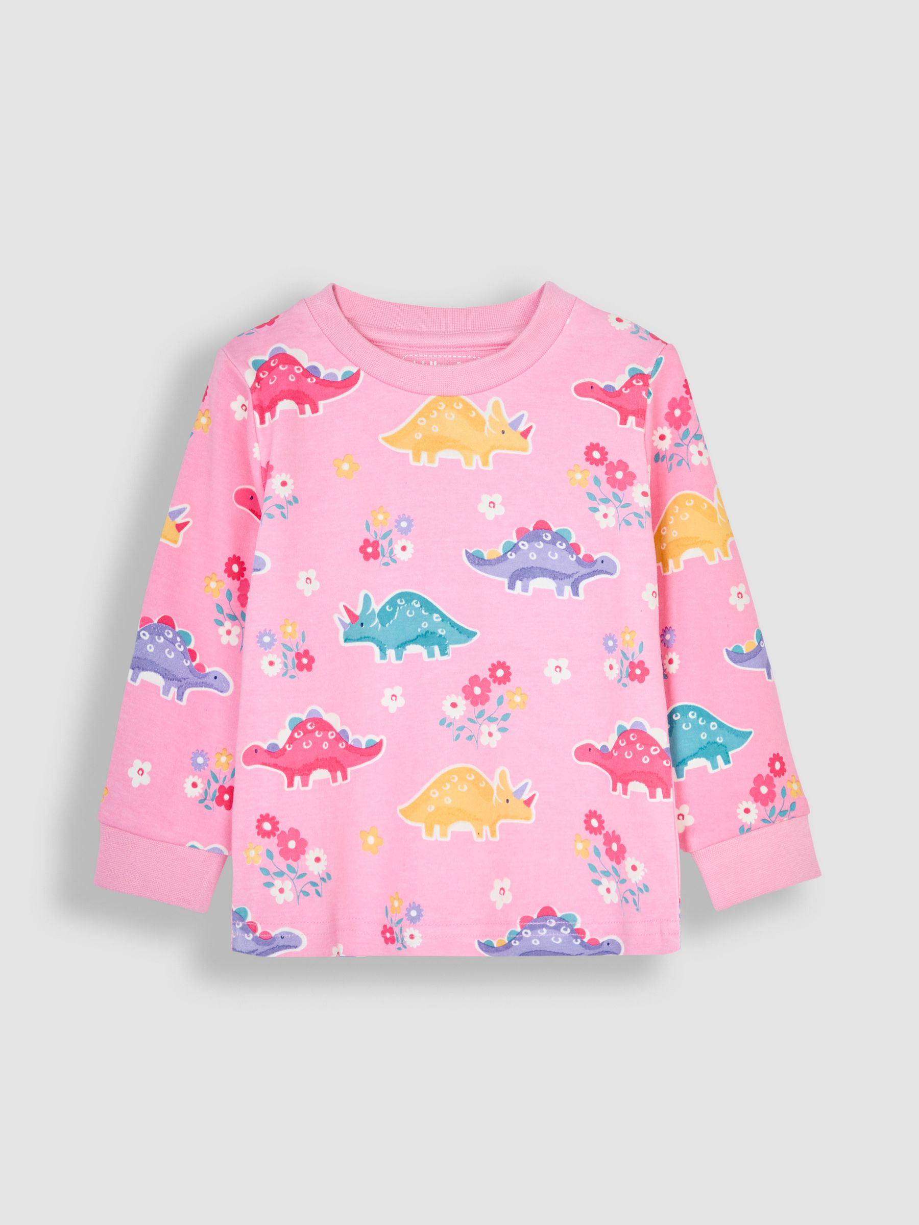 Pink Dinosaur Glow In the Dark Pyjamas - Image 3 of 3