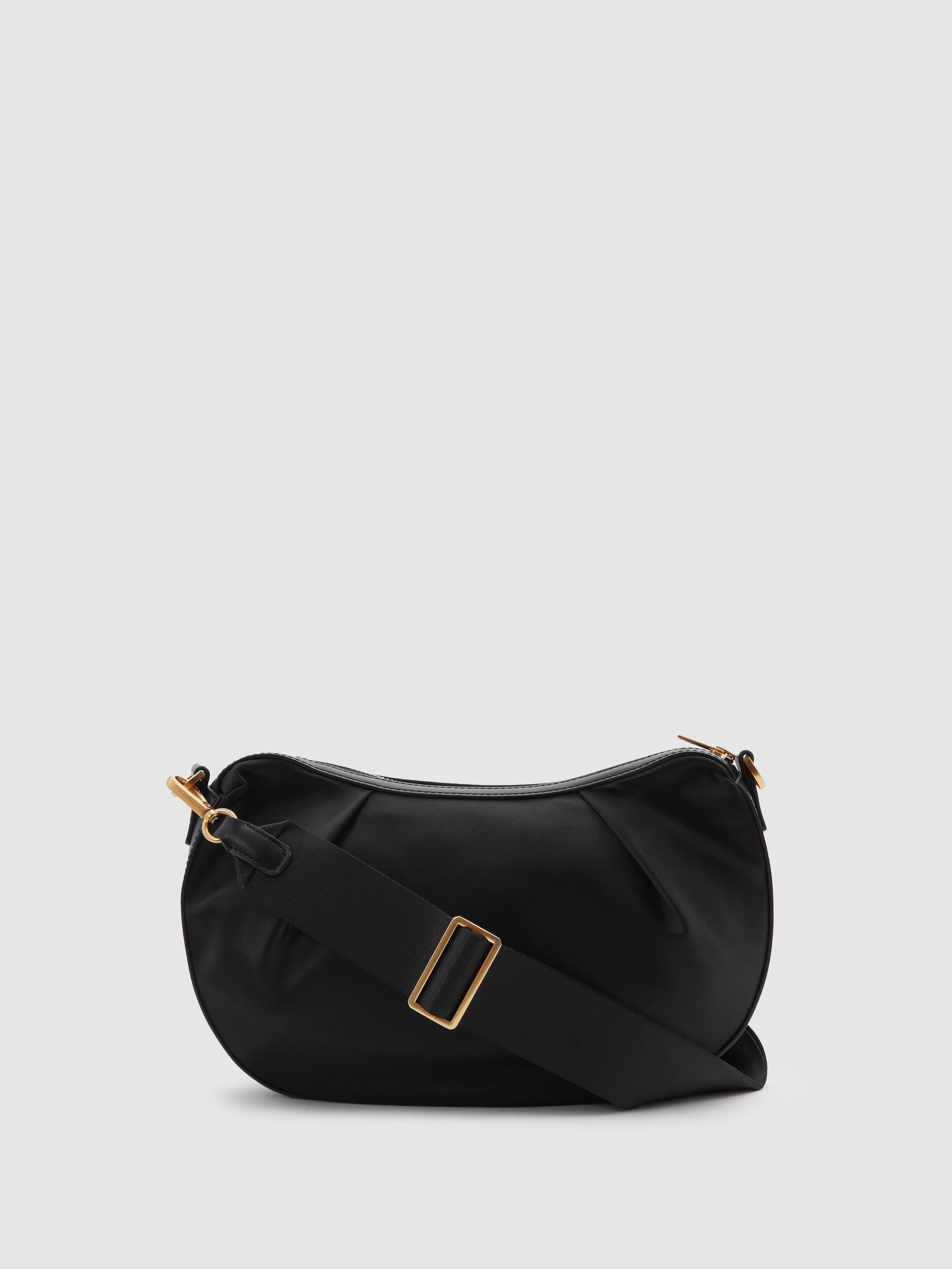 Adjustable Strap Cross Body Bag in Black - Image 4 of 5