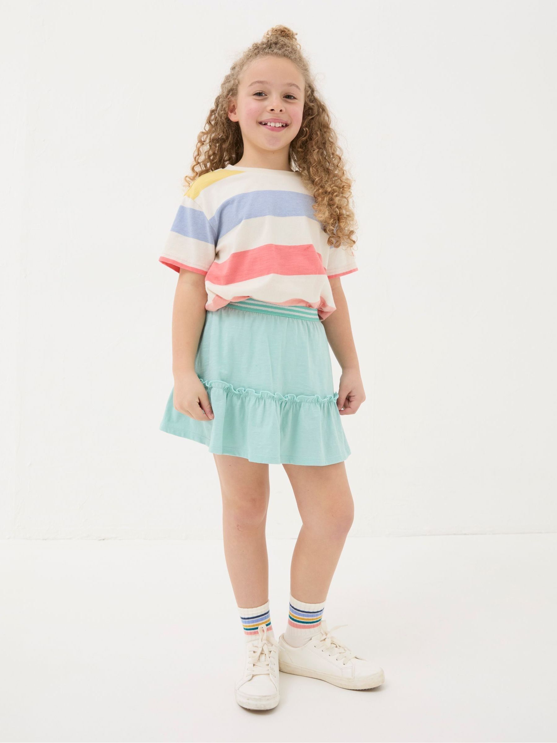 Green Jersey Skort - Image 1 of 5 Green Jersey Skort - Image 1 of 5