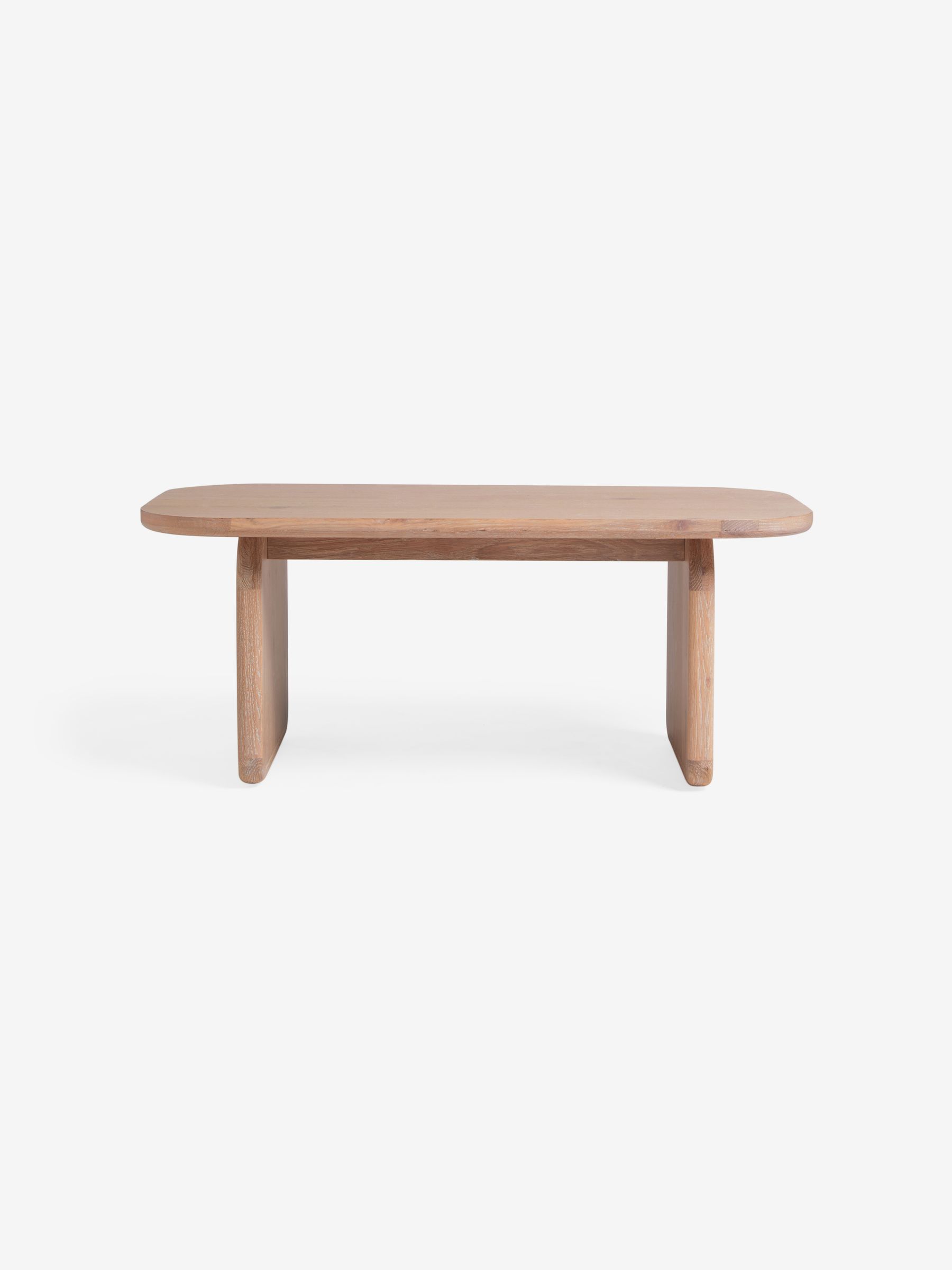 Nyla Coffee Table in White Wash Oak - Image 4 of 5