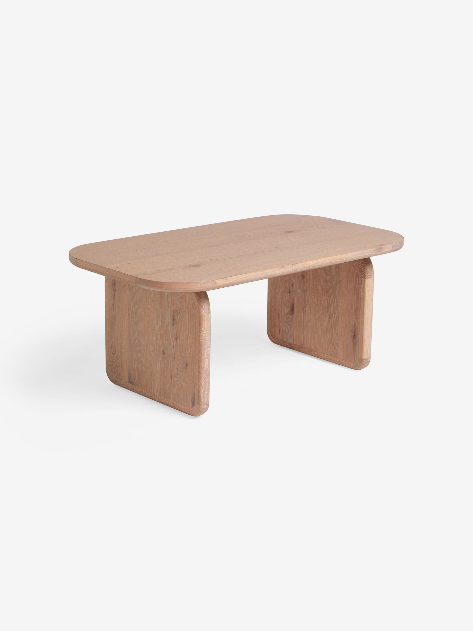 Nyla Coffee Table in White Wash Oak - Image 5 of 5