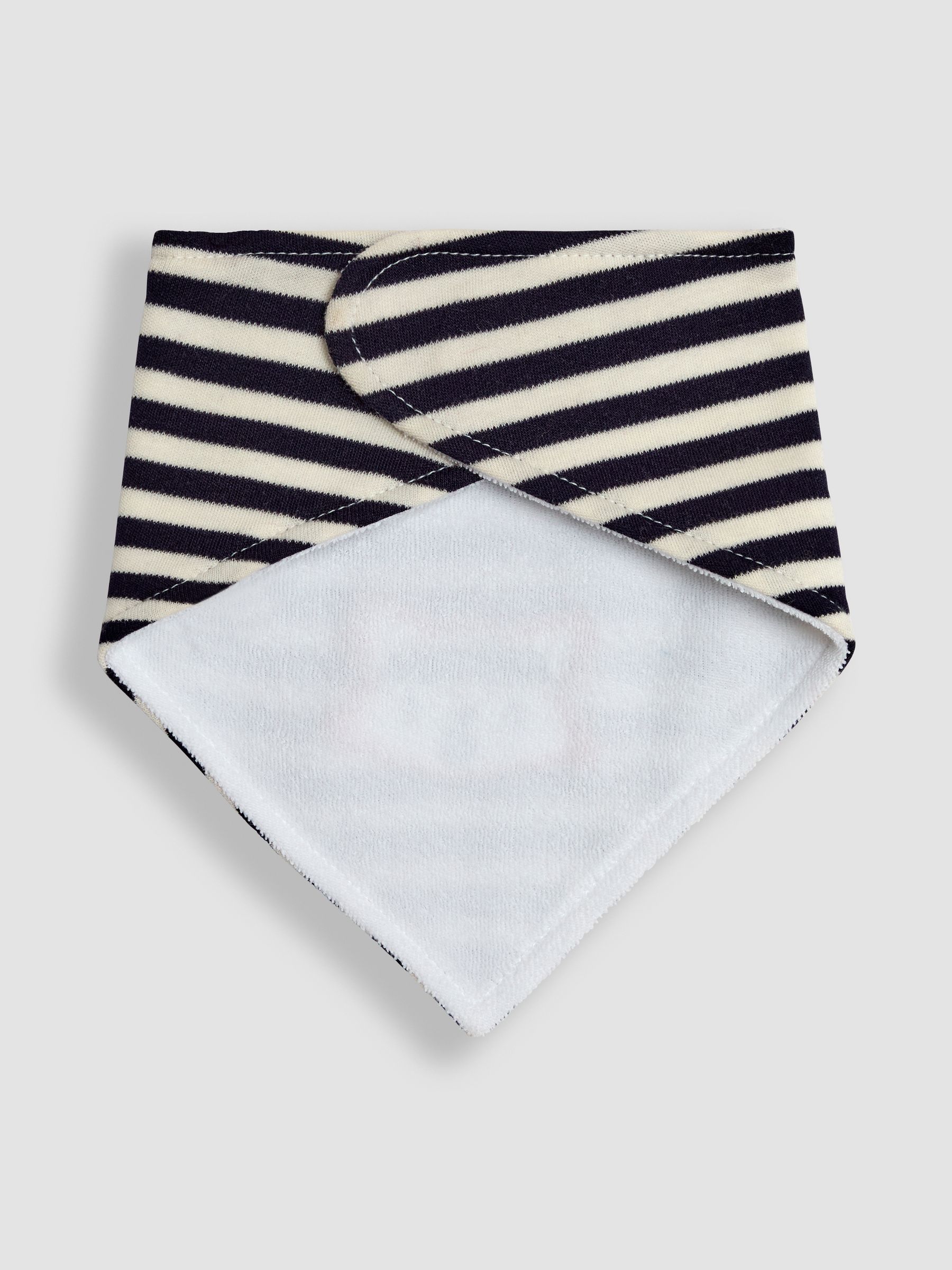 Navy Fox Dribble Bibs 3 Pack - Image 3 of 8