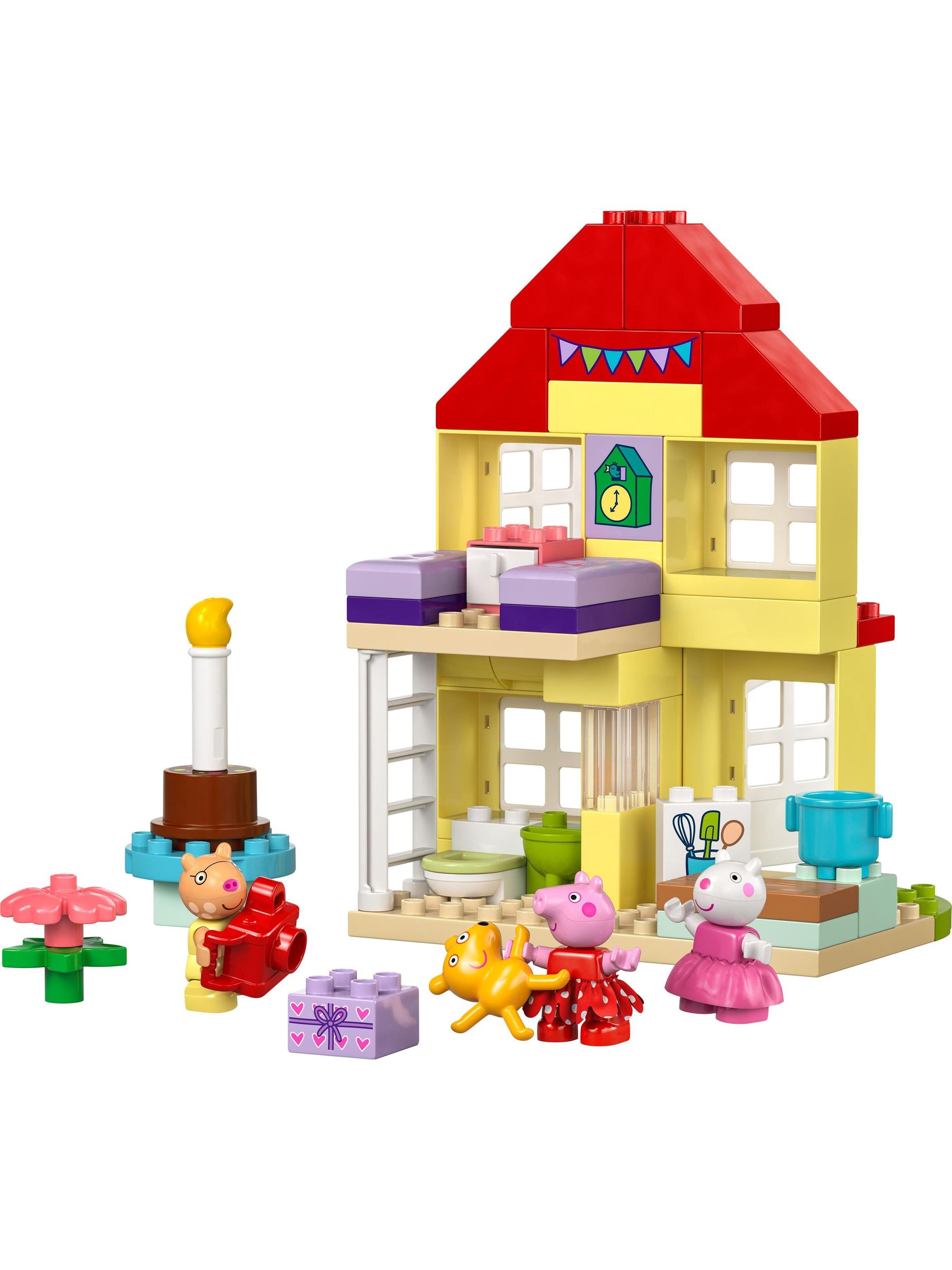 LEGO DUPLO Peppa Pig Birthday House Playset - Image 2 of 7