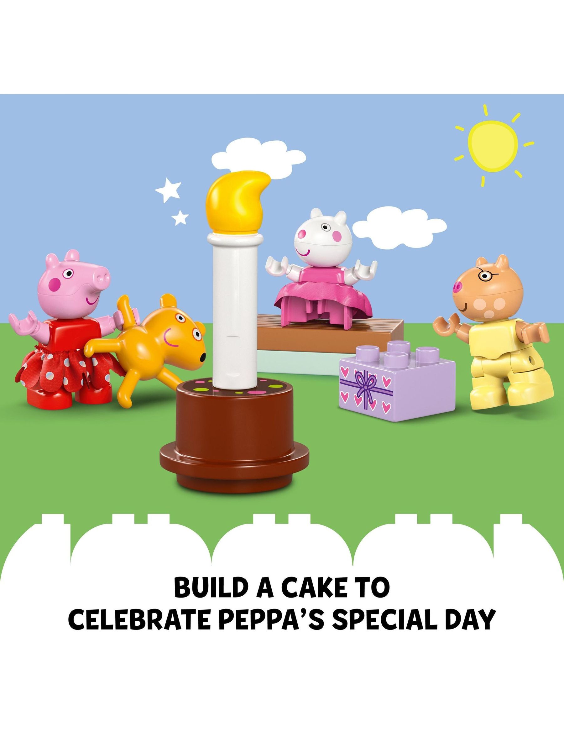 LEGO DUPLO Peppa Pig Birthday House Playset - Image 6 of 7