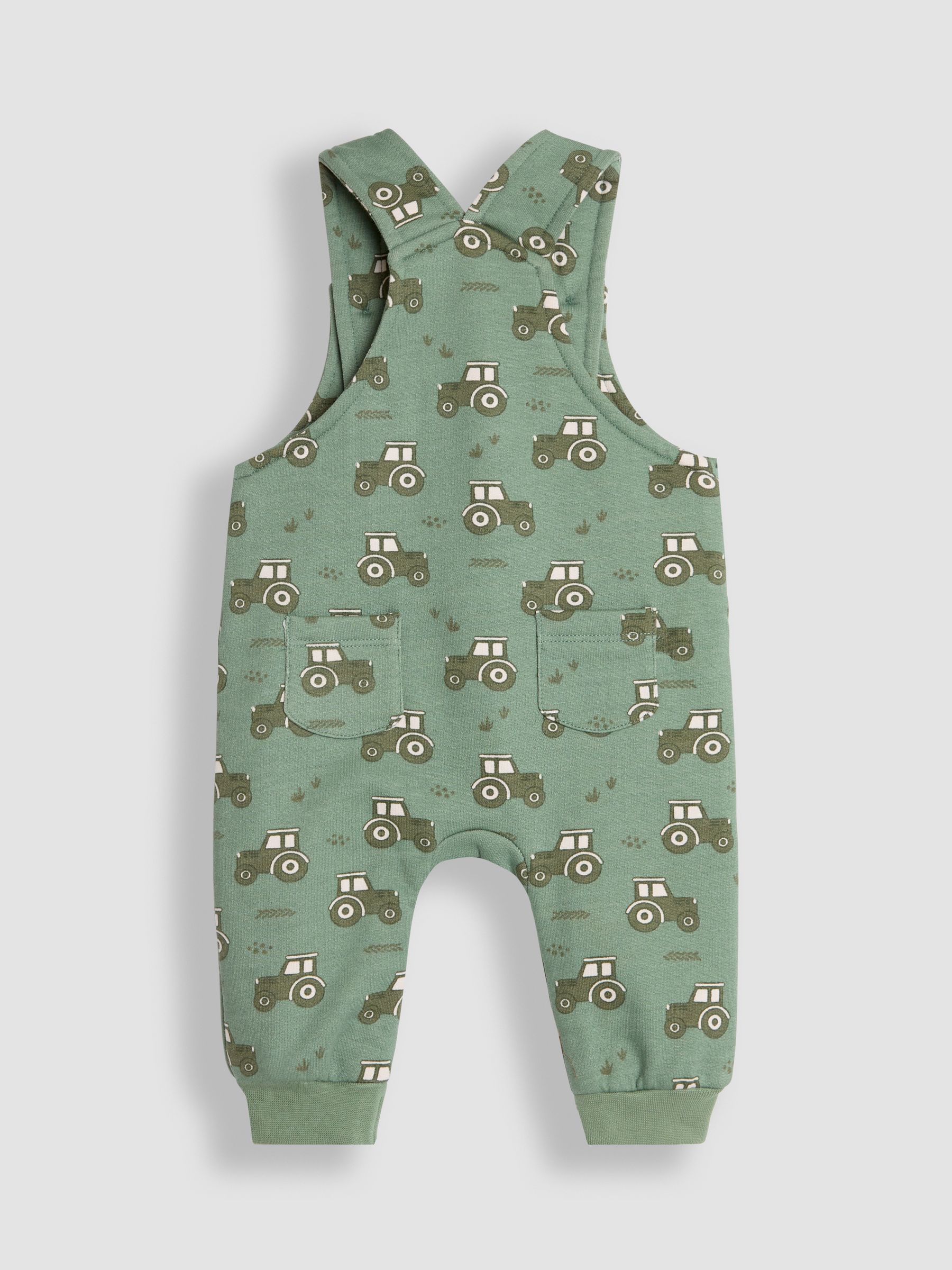 Khaki Print Dungarees & Top Set - Image 3 of 6