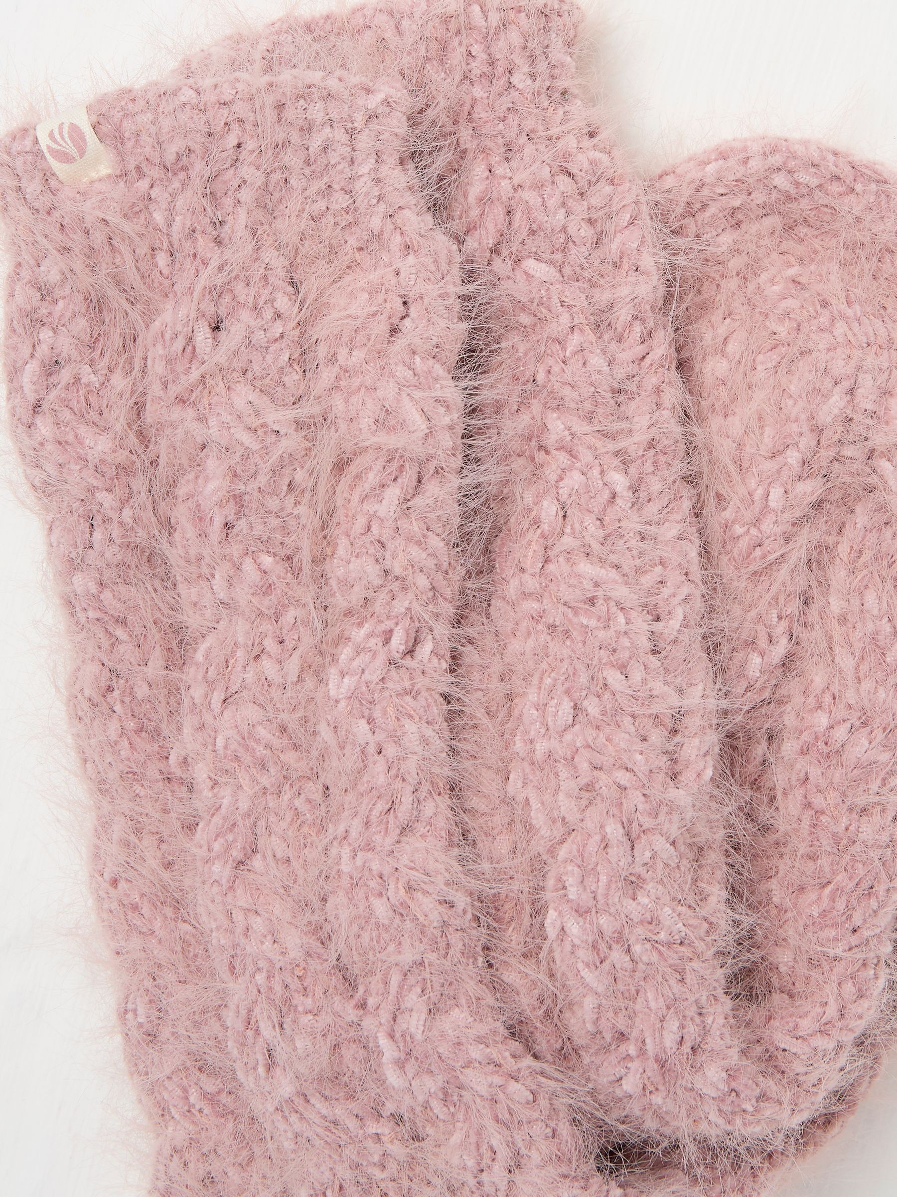 Pink Cable Lounge Socks - Image 2 of 2