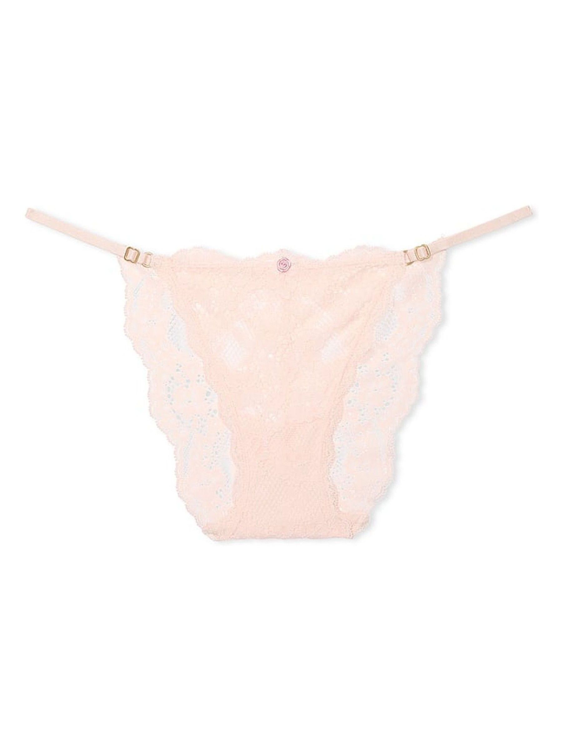 Purest Pink Bikini Lace Knickers - Image 3 of 3