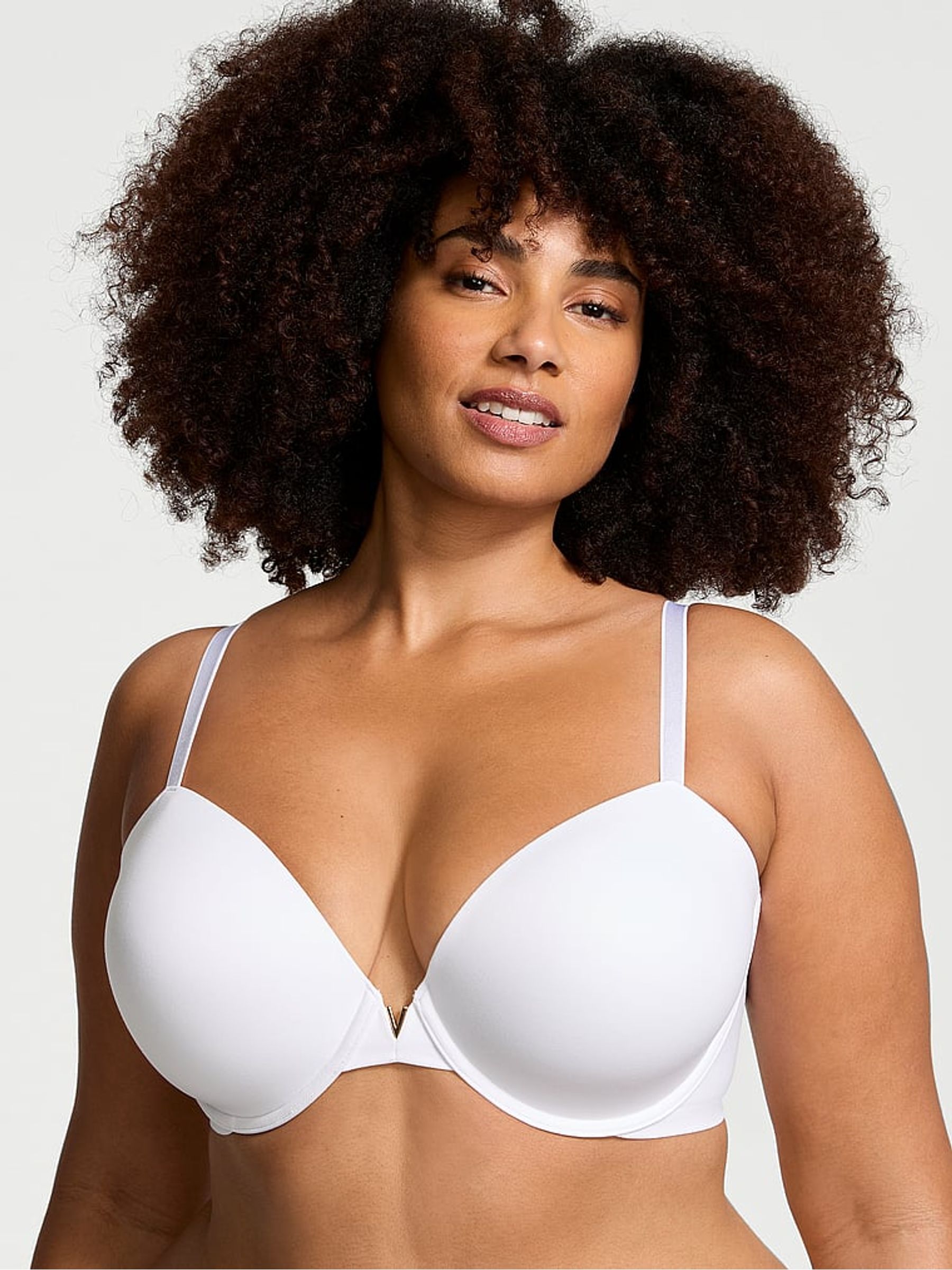 White Lightly Lined Demi Bra - Image 1 of 5